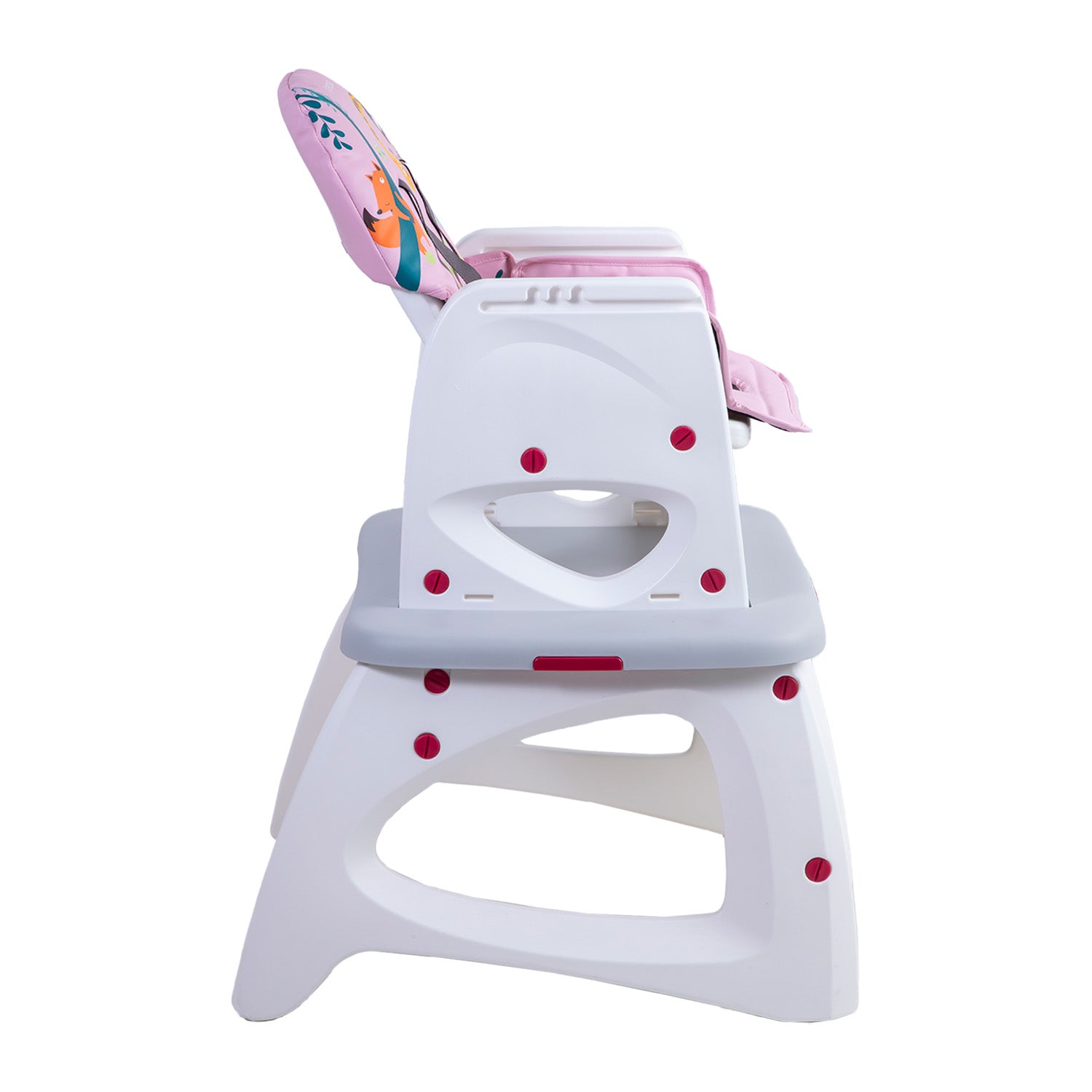 Silla De Comer Escritorio Balancin Eat&swing Rosada Bebesit