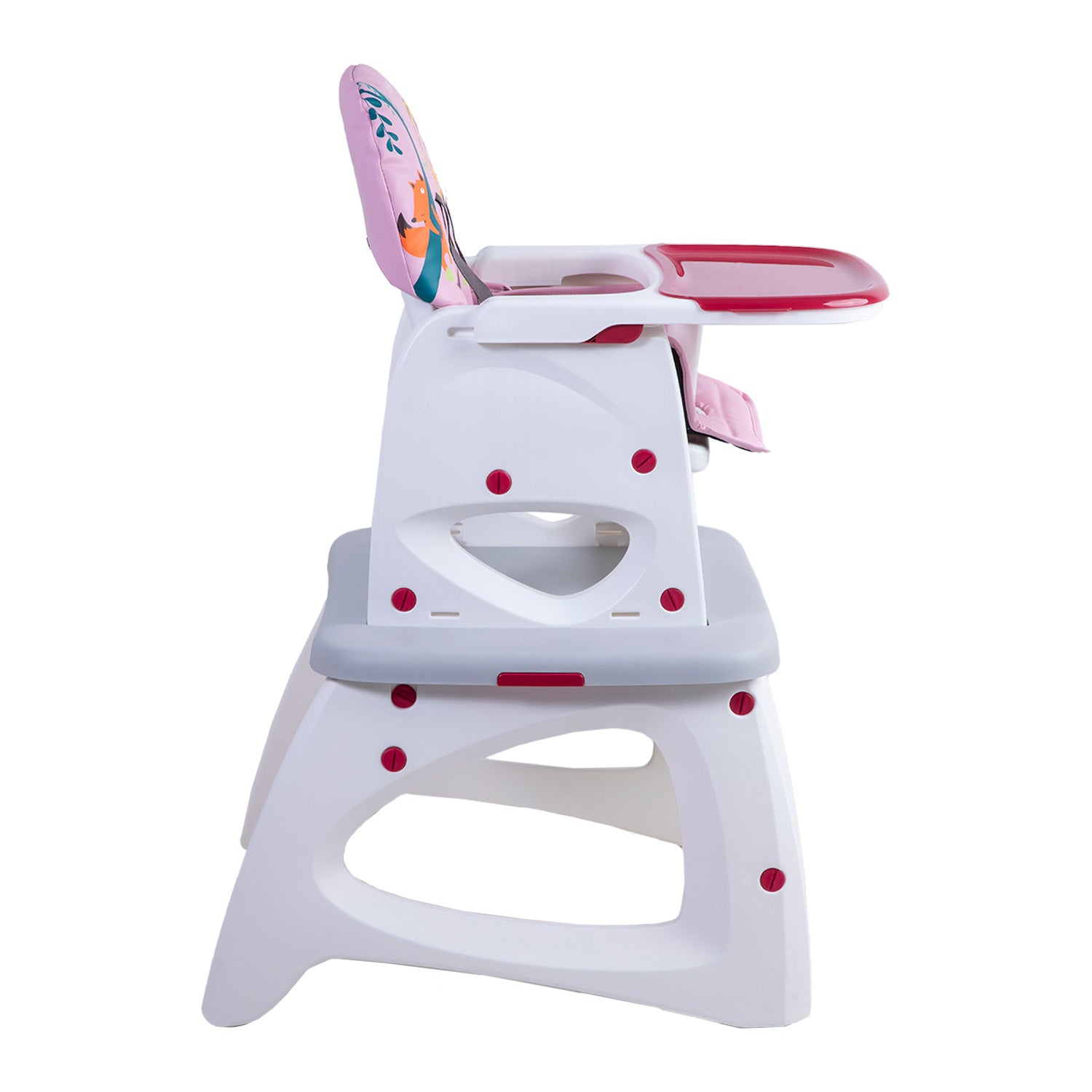 Silla De Comer Escritorio Balancin Eat&swing Rosada Bebesit
