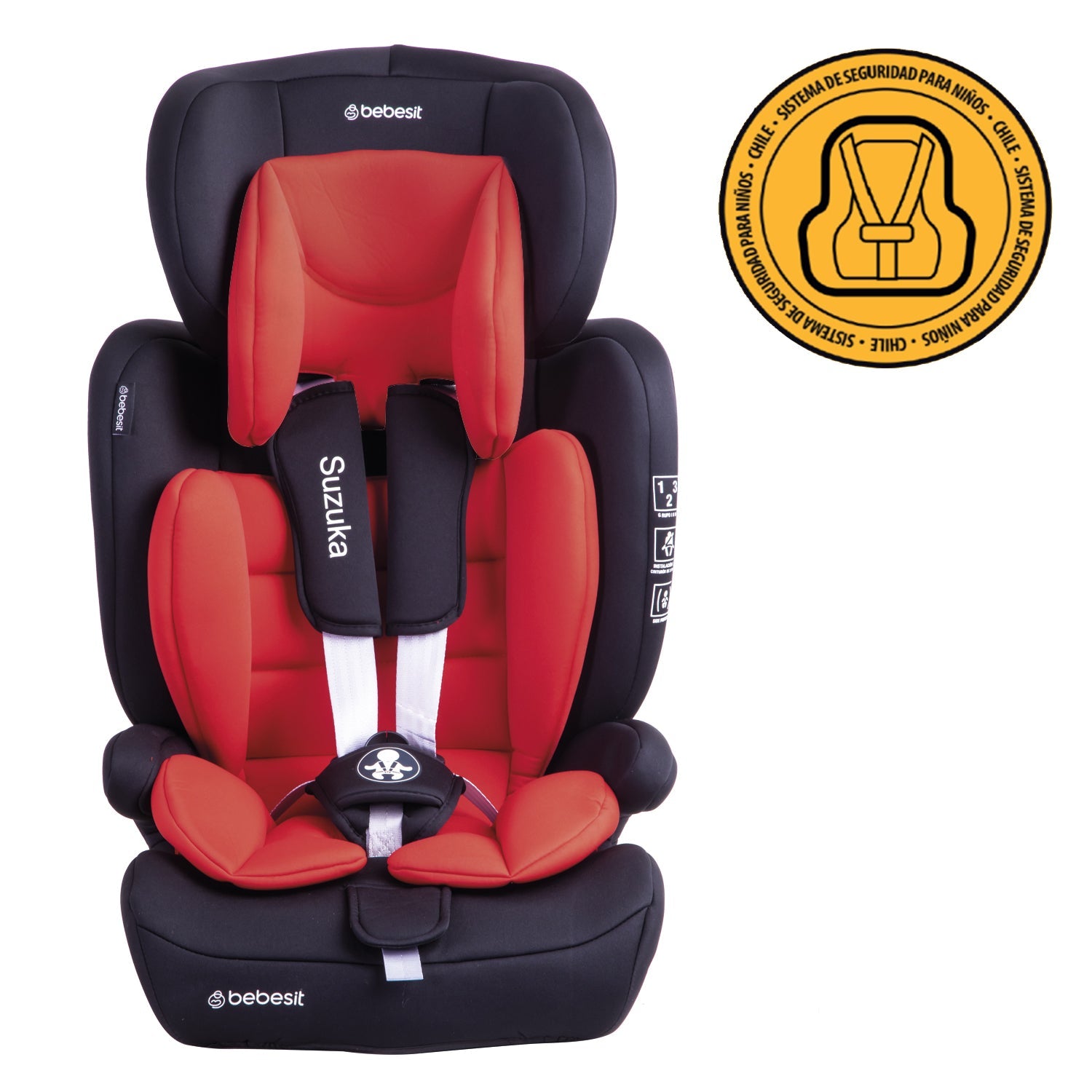 Silla De Auto Butaca Suzuka Rojo