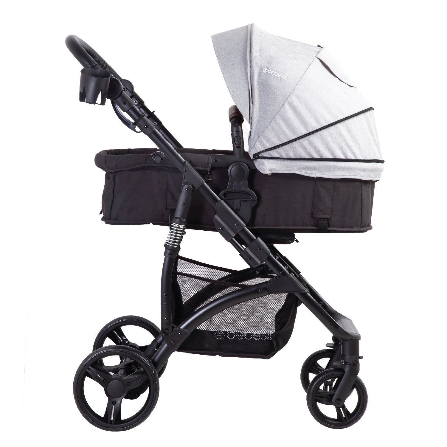 Coche Cuna Travel System Explorer Lx Gris