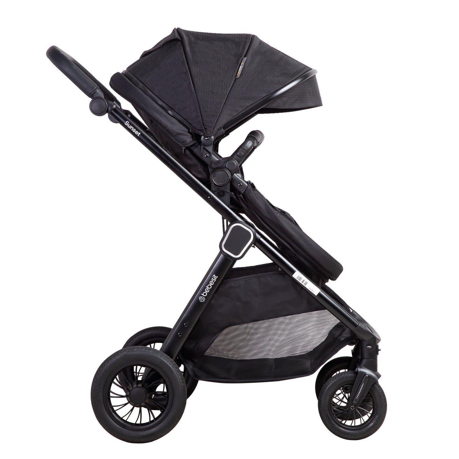 Coche Cuna Travel System Isofix Sunset Premium Negro