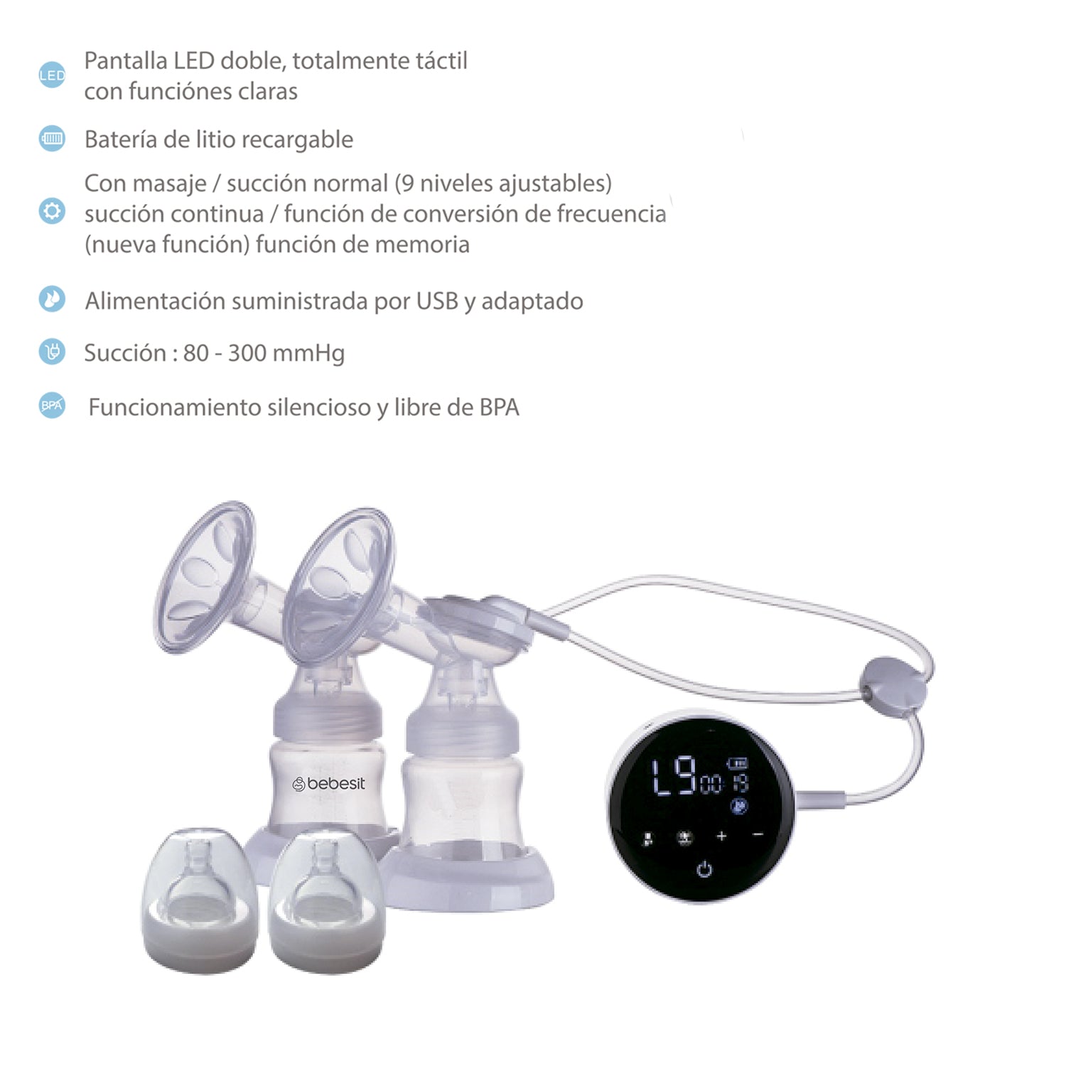 Extractor De Leche Mfm 8019