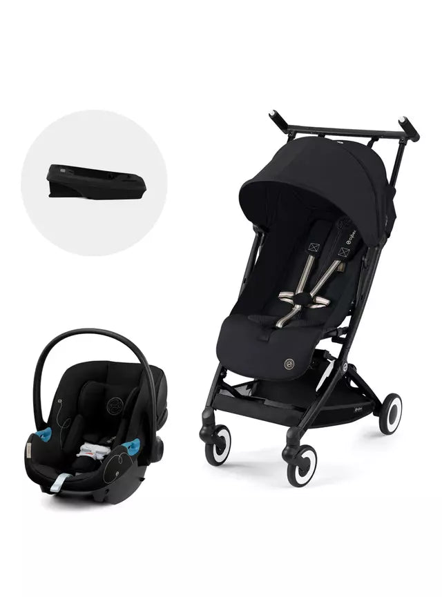 Coche Travel System Libelle Magic Black + Aton G + Base G