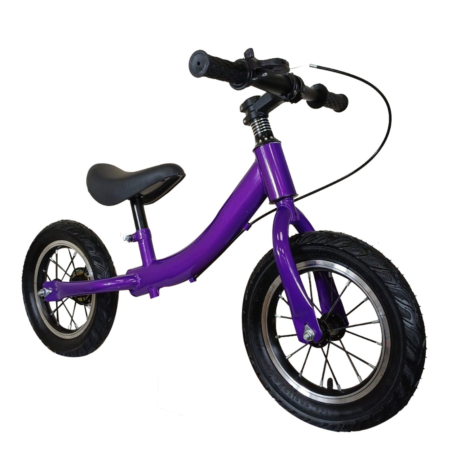 Bicicleta de Aprendizaje Niños y Niñas Infantil Freno Morada