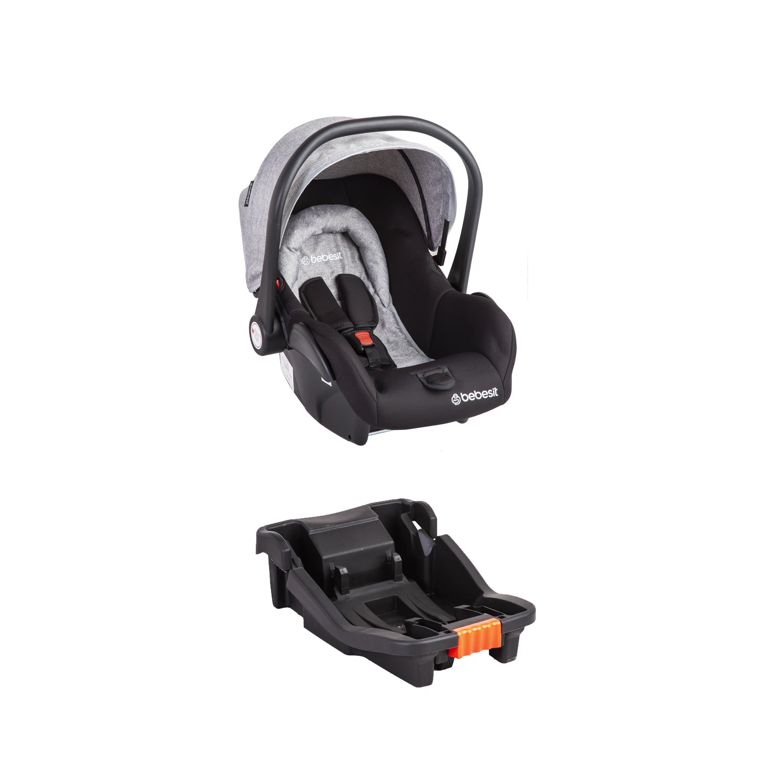 Coche Cuna Travel System Taurus Gris