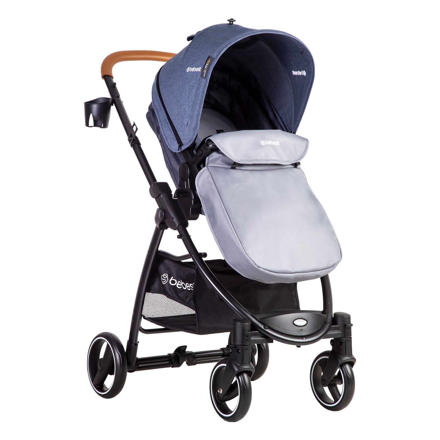 Coche Cuna Travel System Fénix Azul