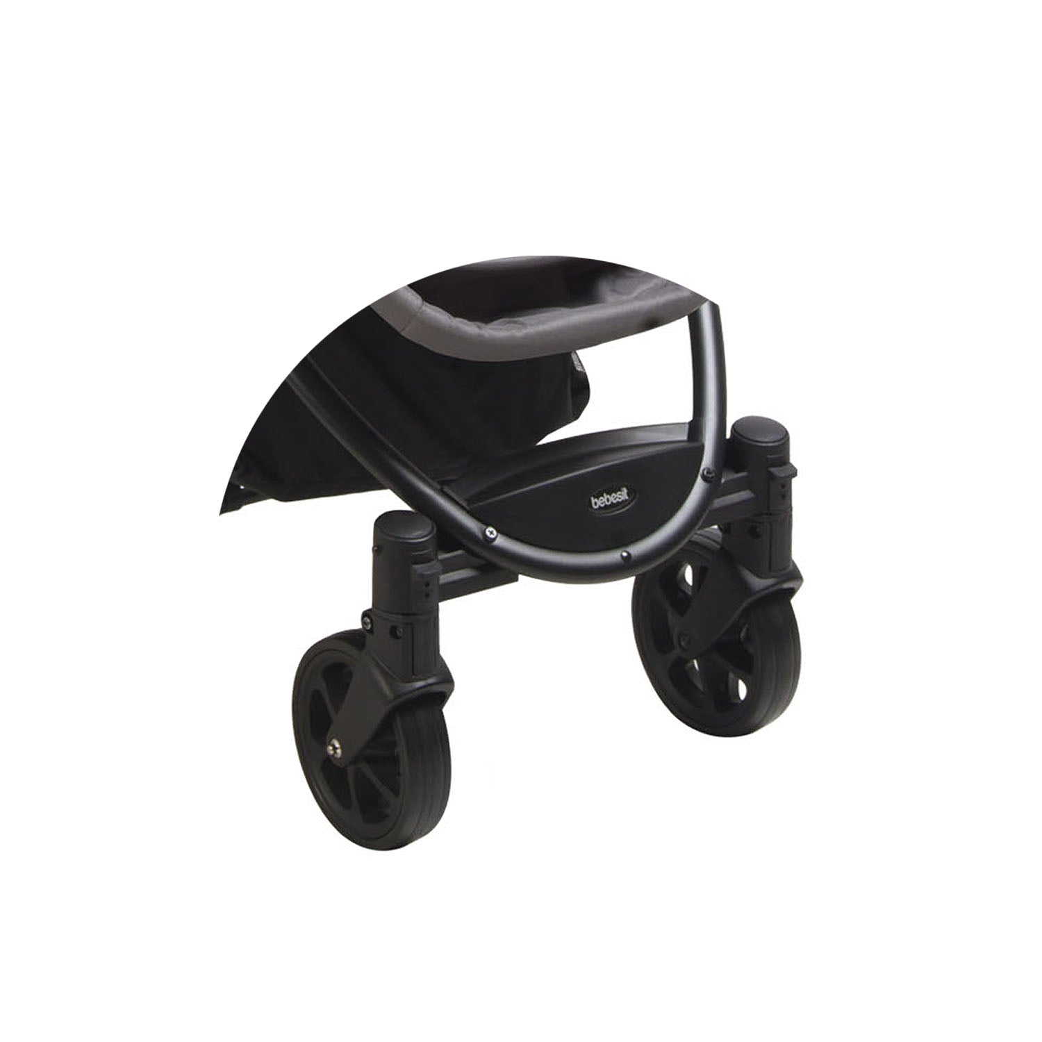 Coche Cuna Travel System Fénix Beige