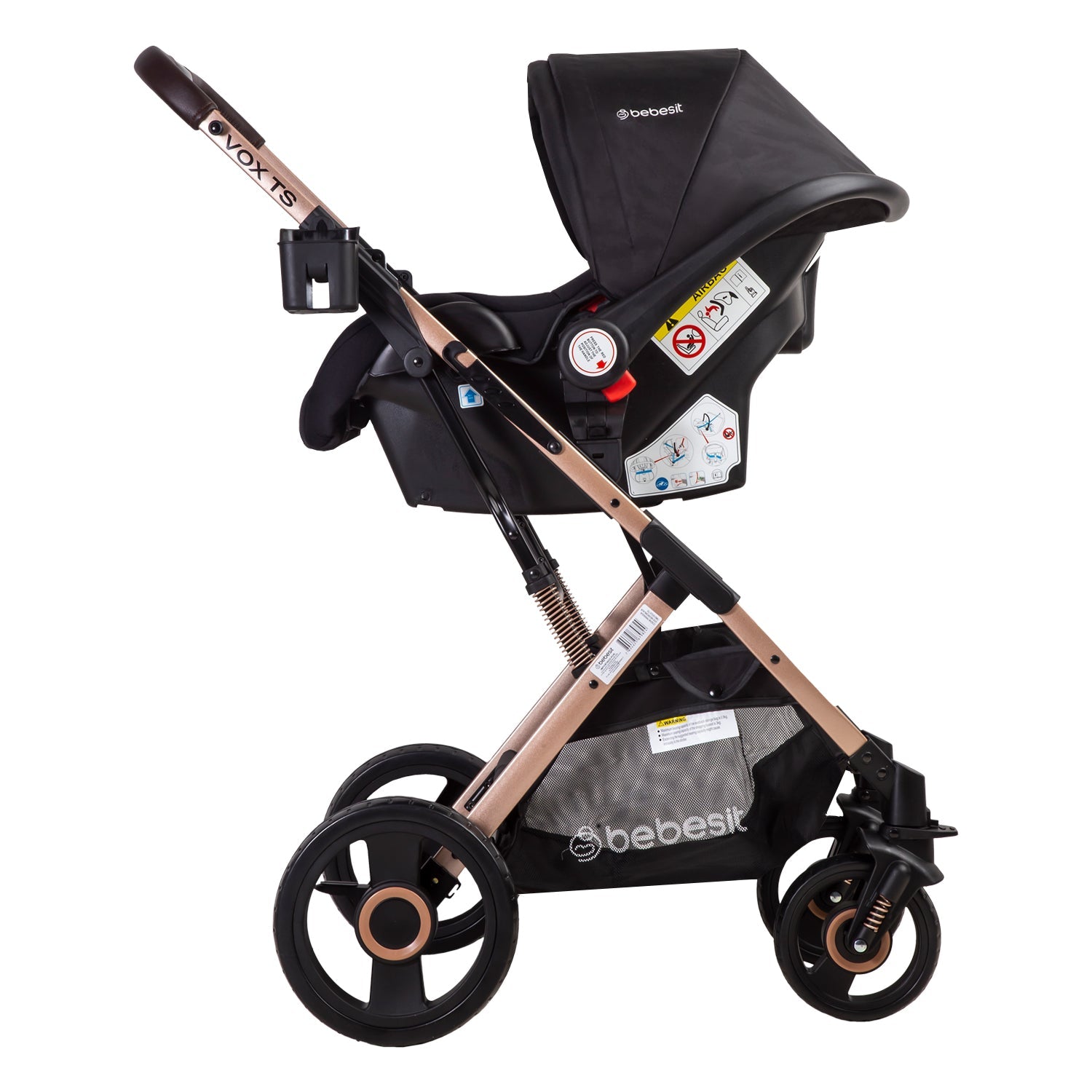 Coche Cuna Travel System Vox Gold - Baby Steps