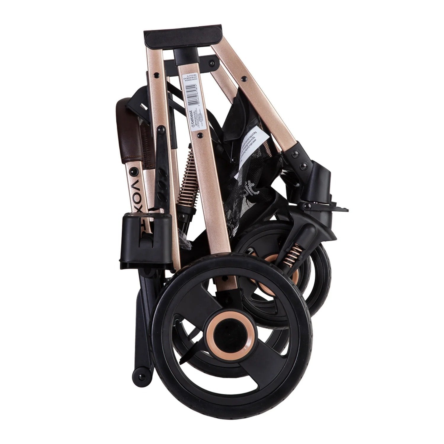 Coche Cuna Travel System Vox Gold Gris Bebesit