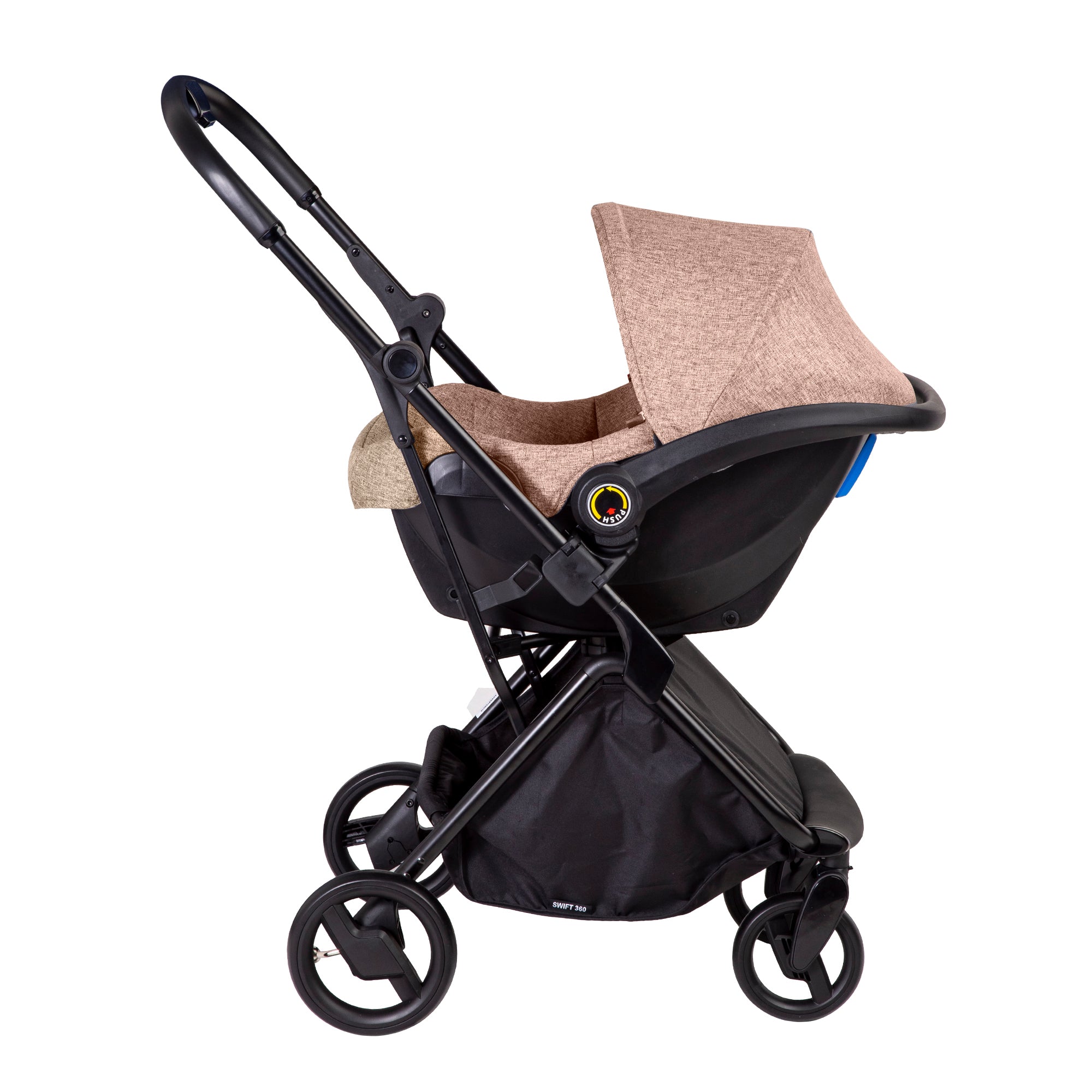Coche Cuna Travel System Swift 360 Beige