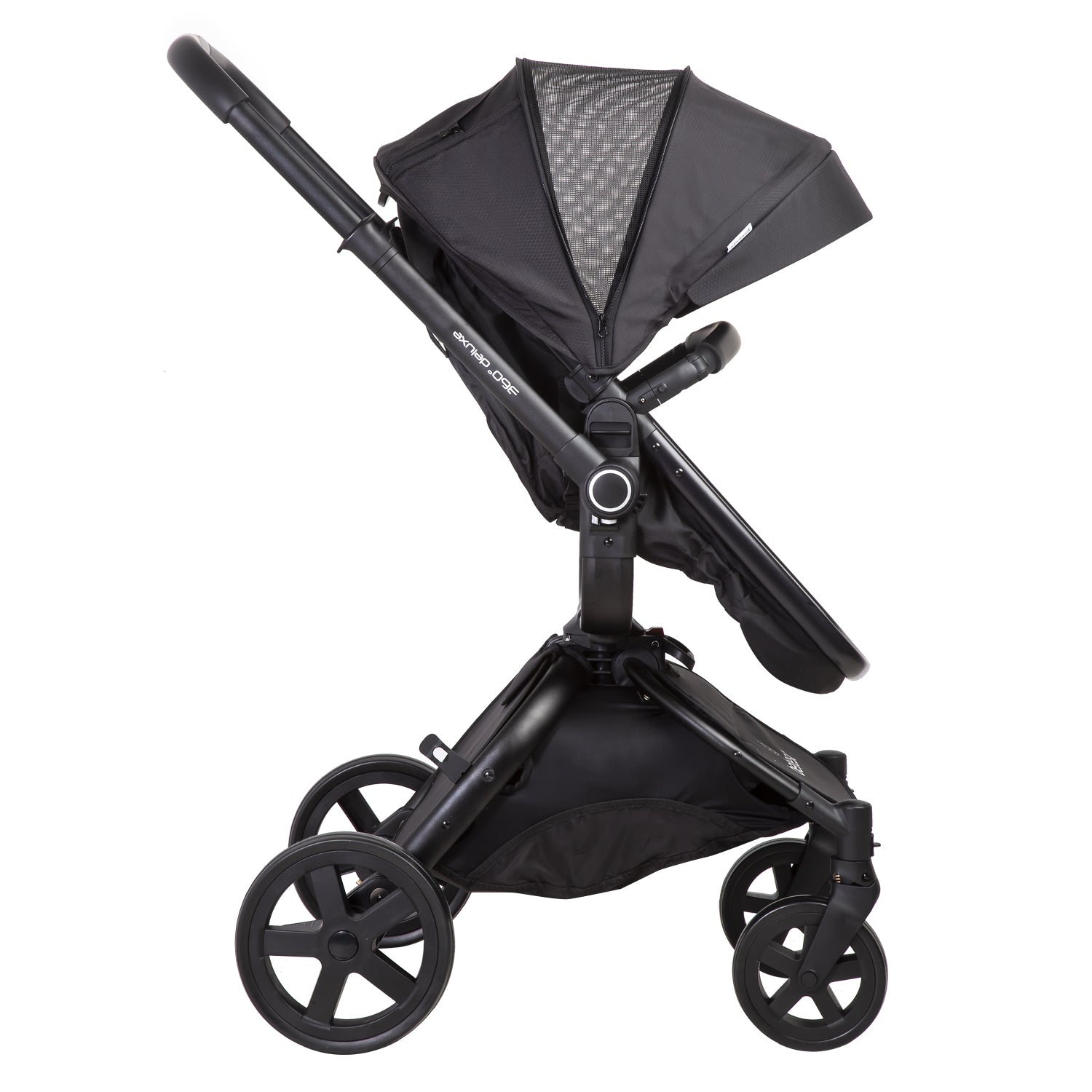 Coche Cuna Travel System Deluxe 360° Sx Negro