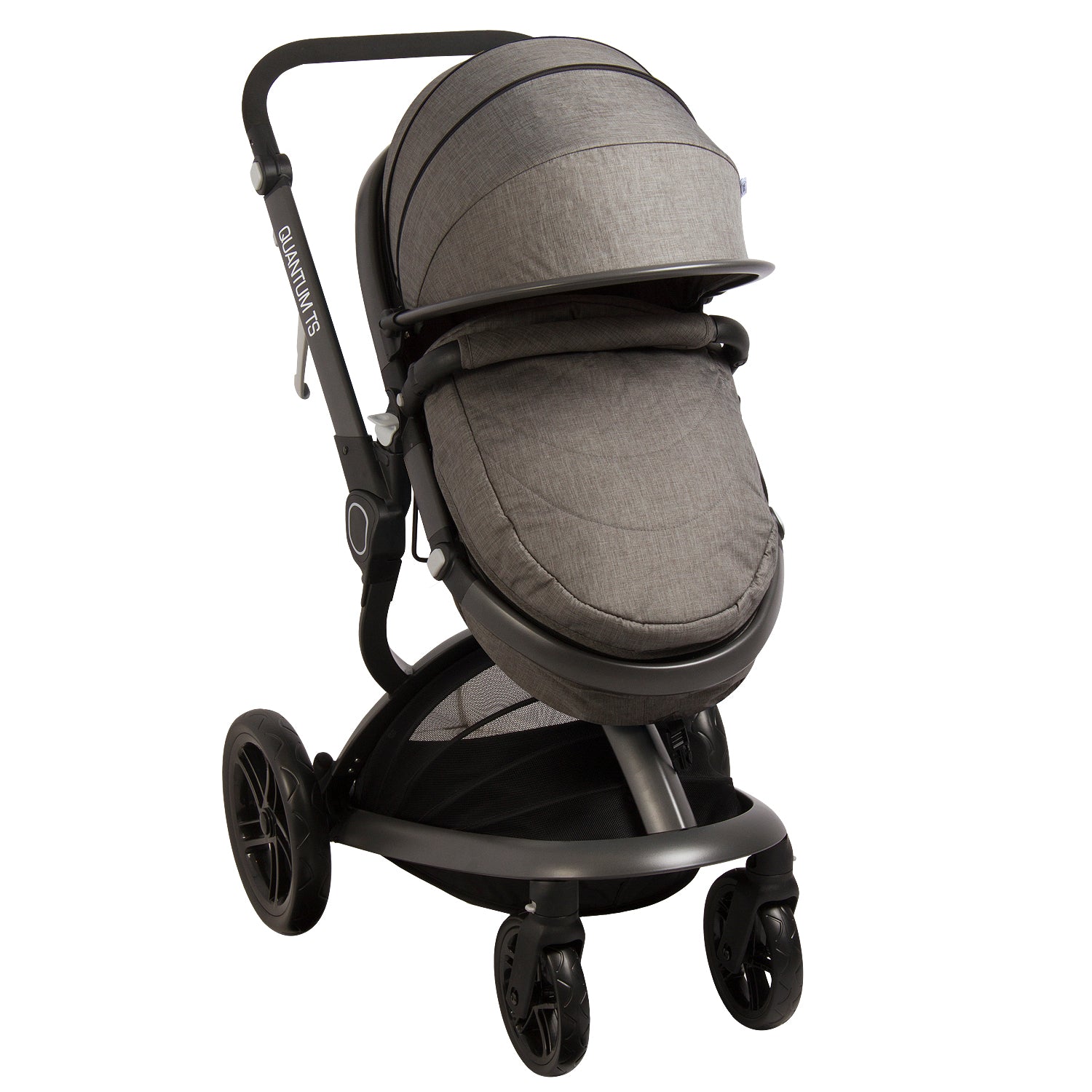 Coche Cuna Travel System Quantum Gris