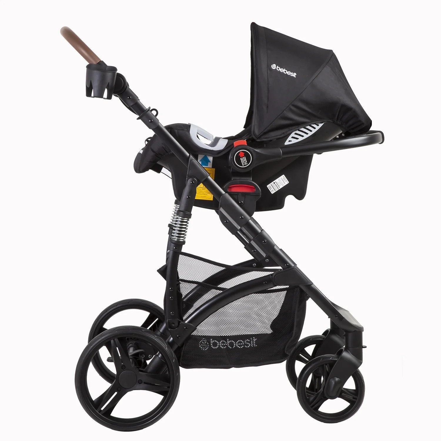 Coche Cuna Travel System Quest Lx Negro