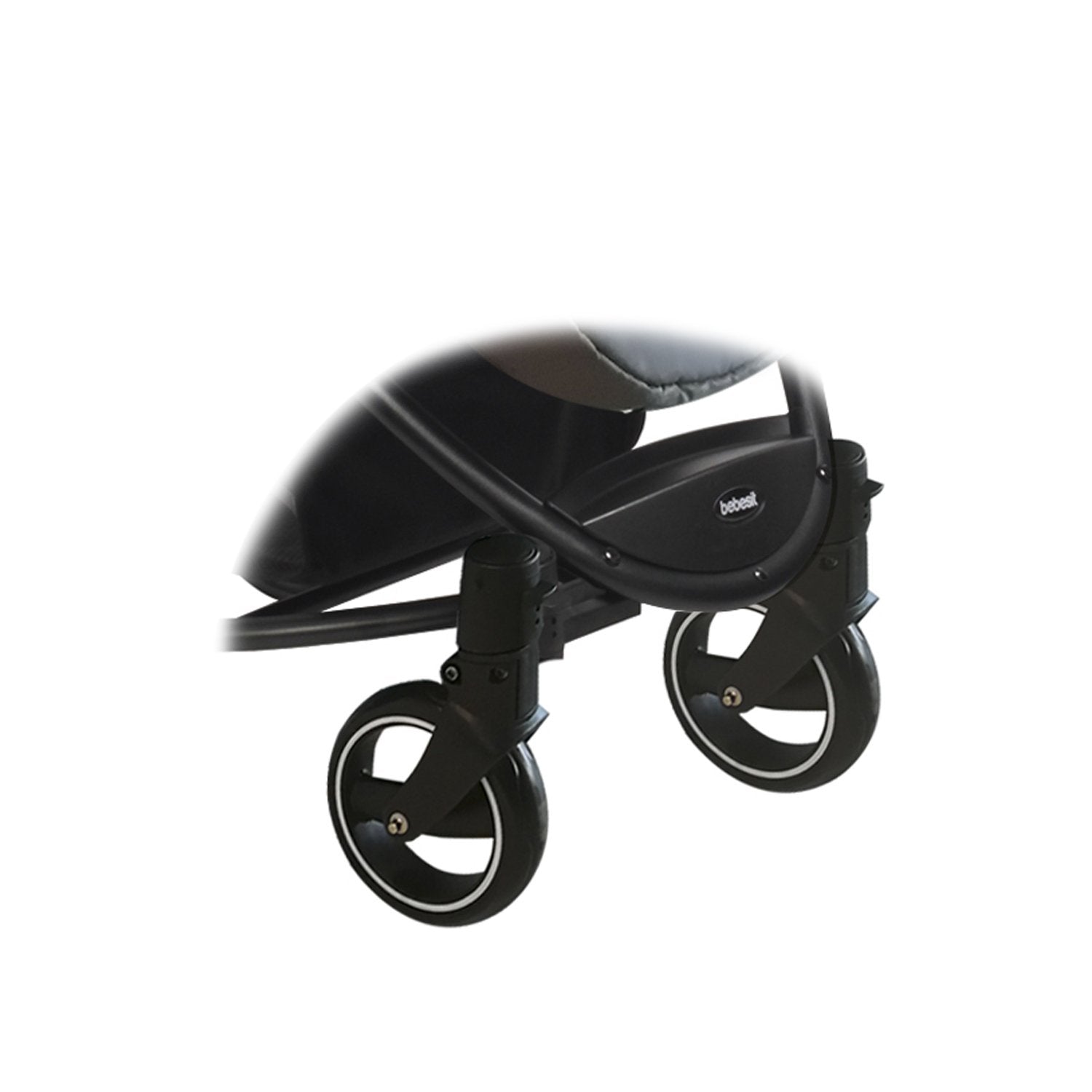Coche Travel Alfa Negro Sx