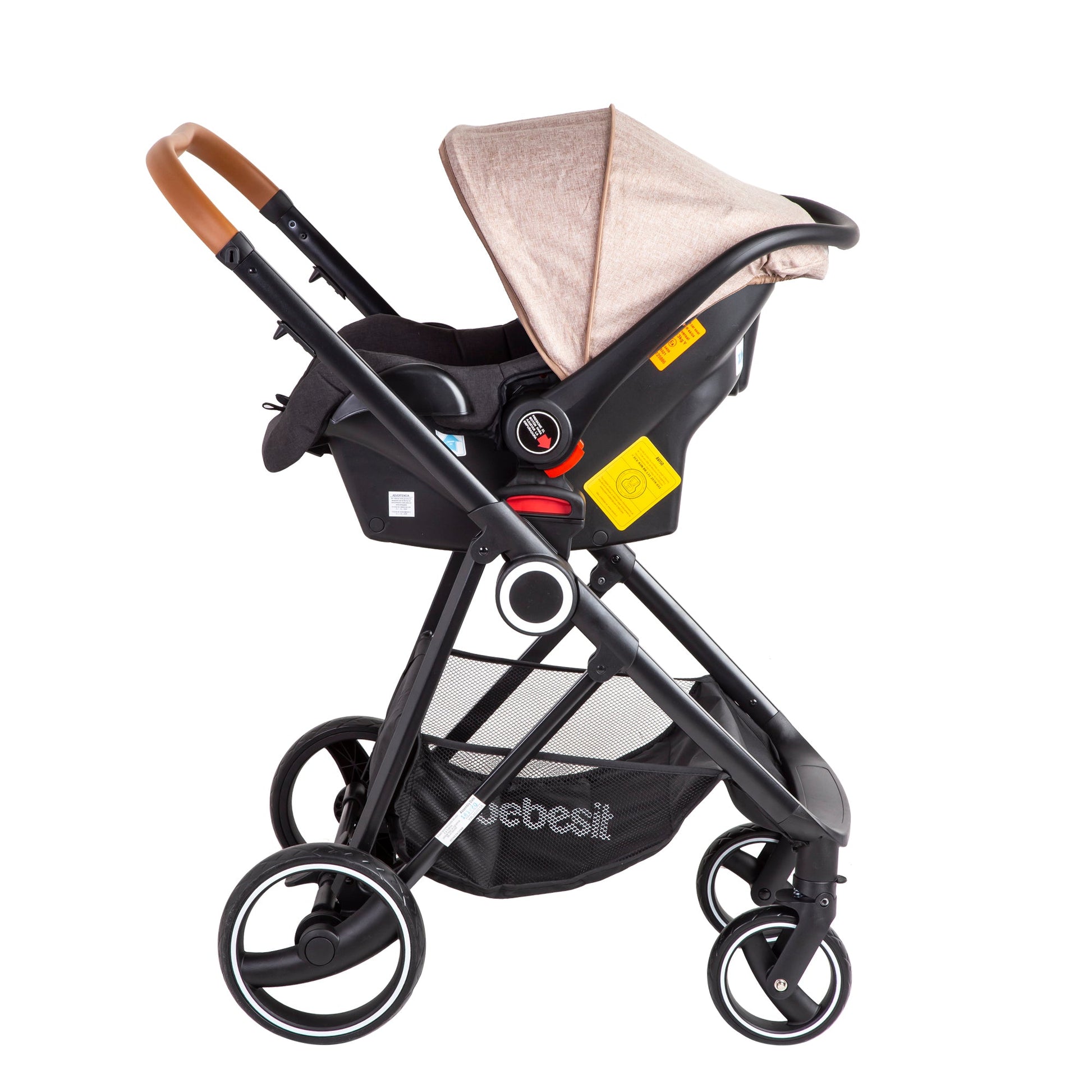 Coche Cuna travel system Cosmos Beige