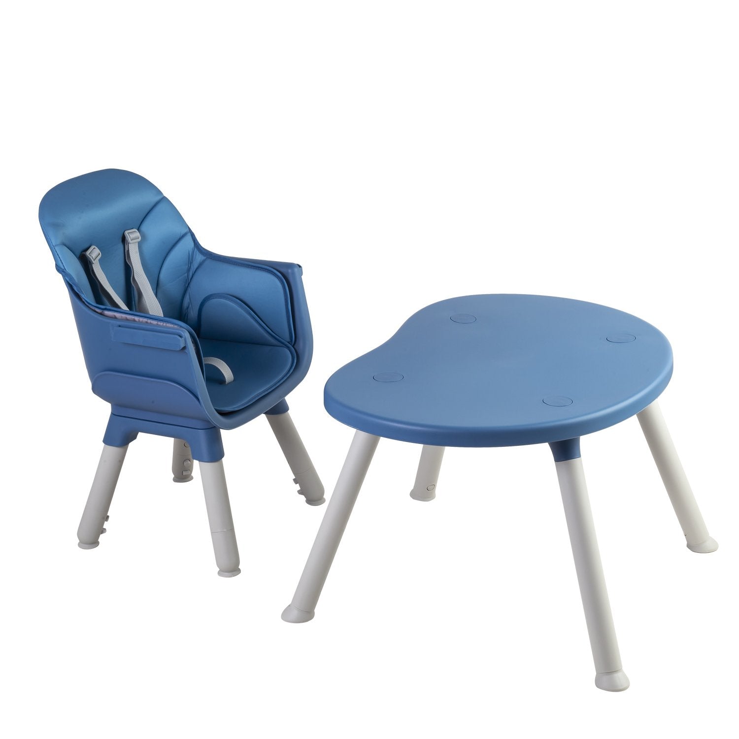 Silla De Comer Babydesk 4 En1 Azul