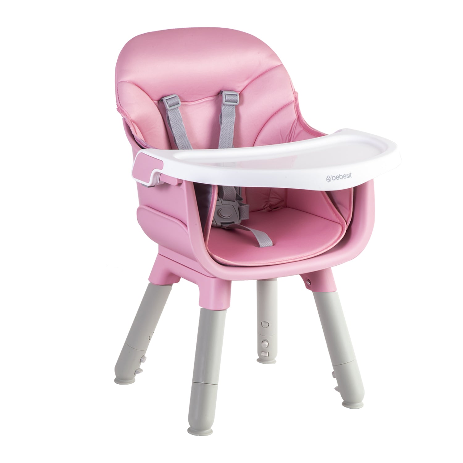 Silla De Comer Babydesk 4 En 1 Rosado