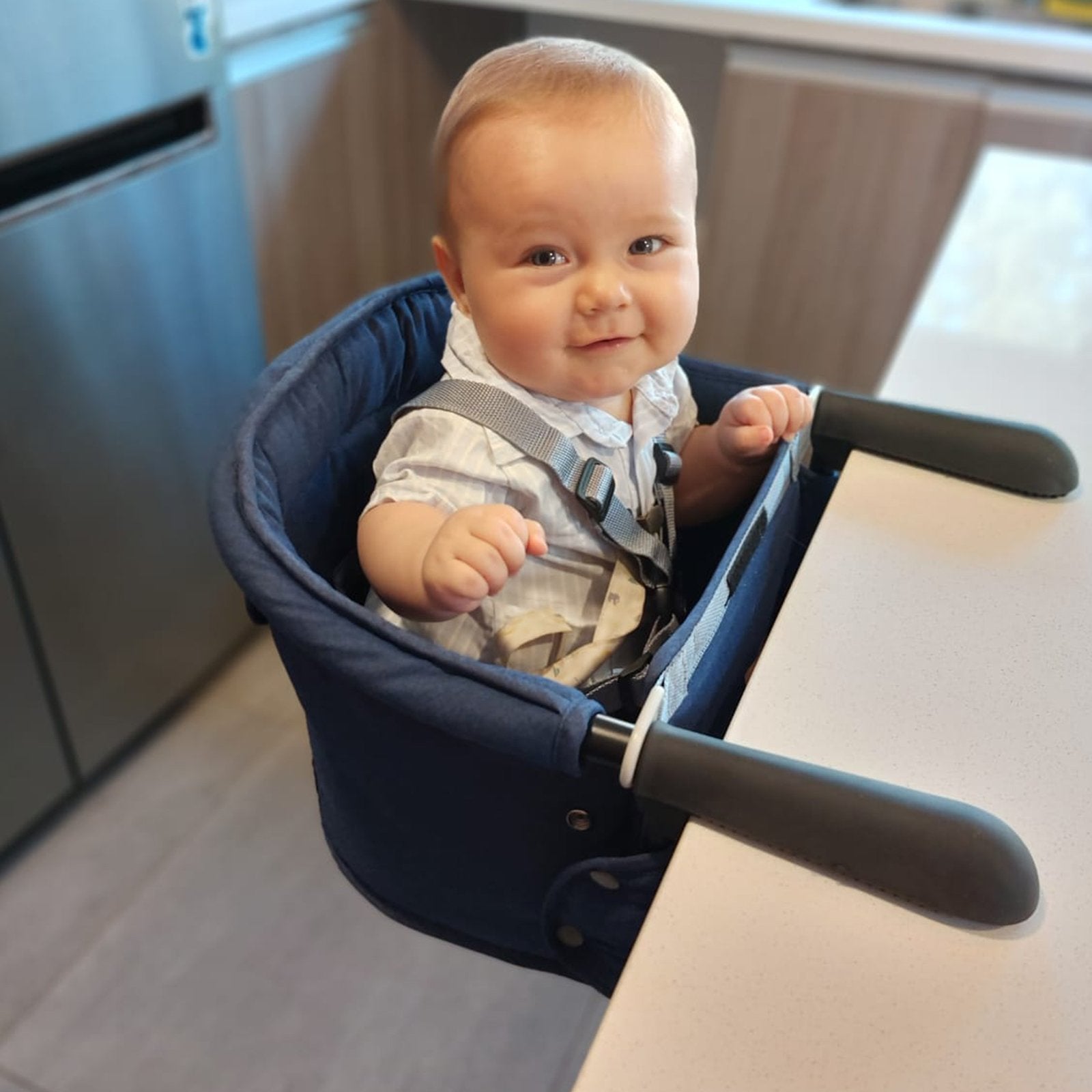 Silla De Comer Eat&bear Roja Portatil