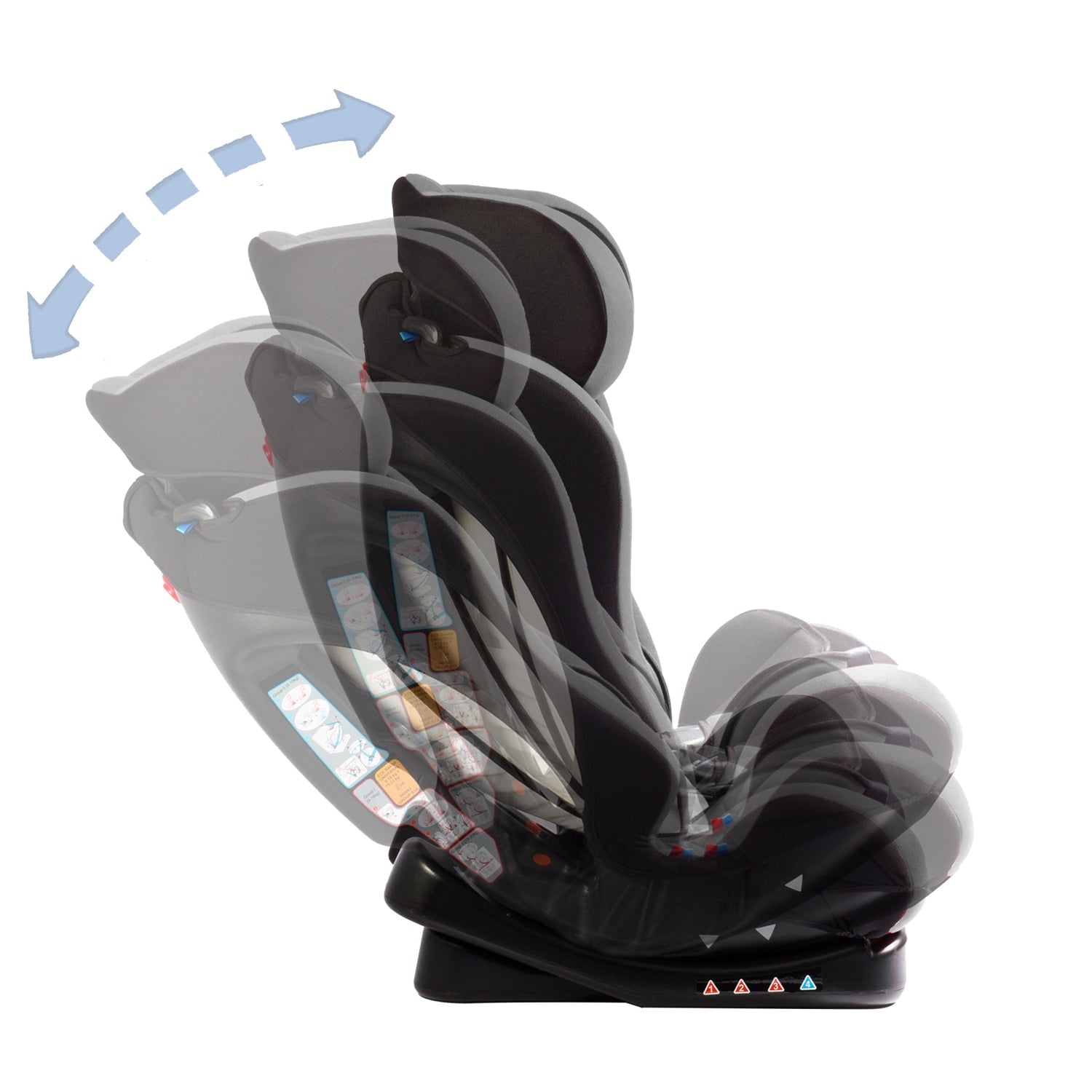Silla De Auto Convertible Orbit Rosada