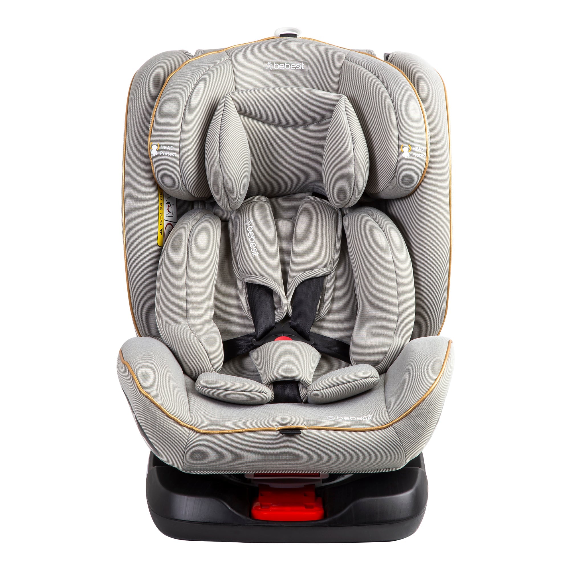 Silla De Auto Convertible 360° Isofix Supra Gris