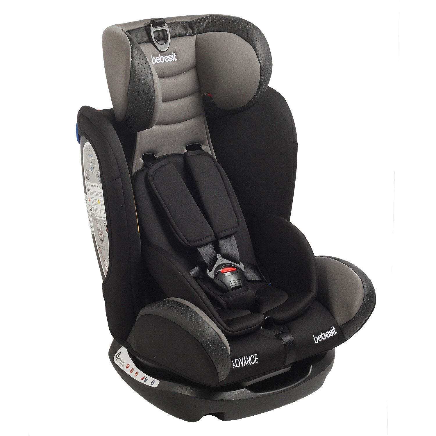 Silla De Auto 906 Gris Advanced