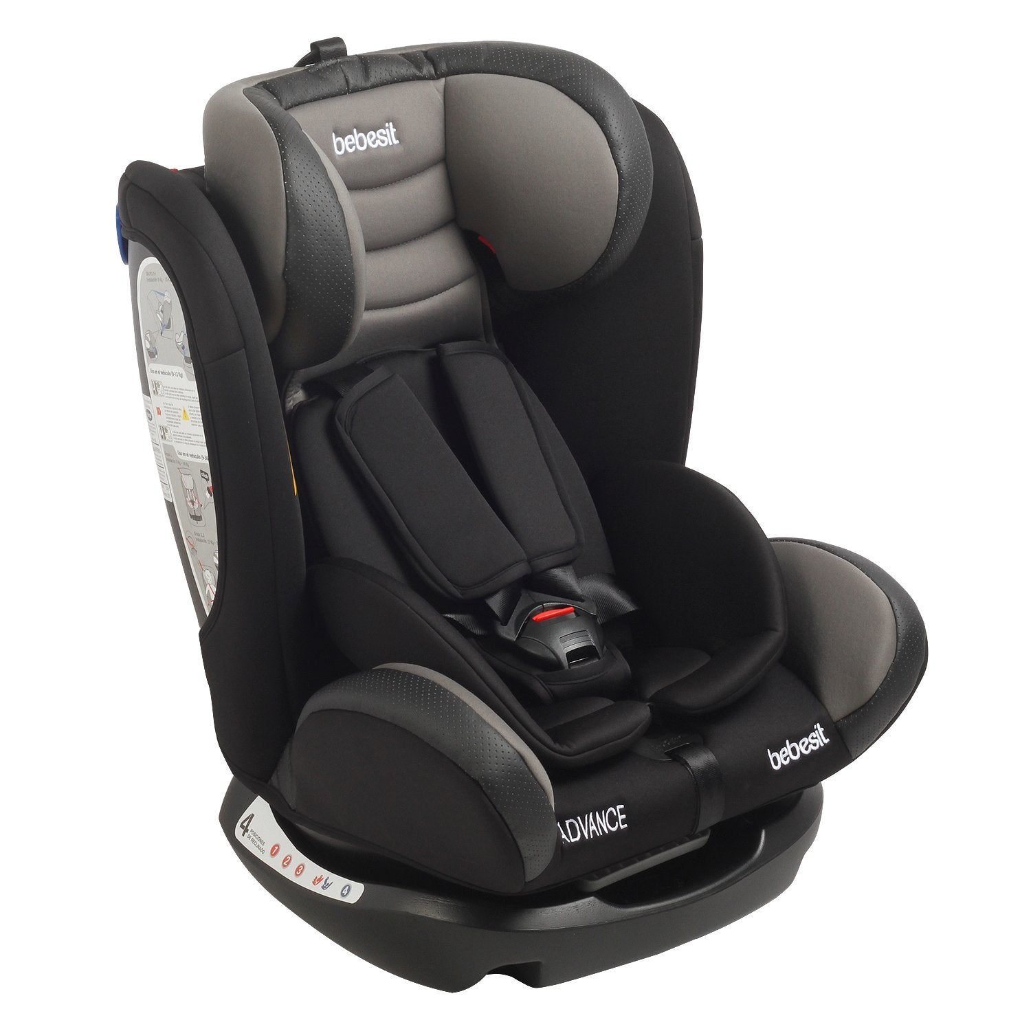 Silla De Auto 906 Gris Advanced