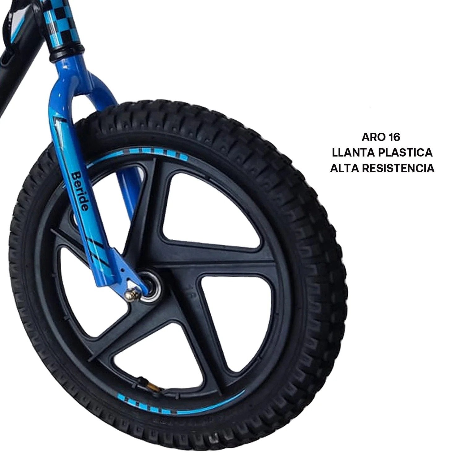 Bicicleta Eléctrica Beride Aro 16 Azul