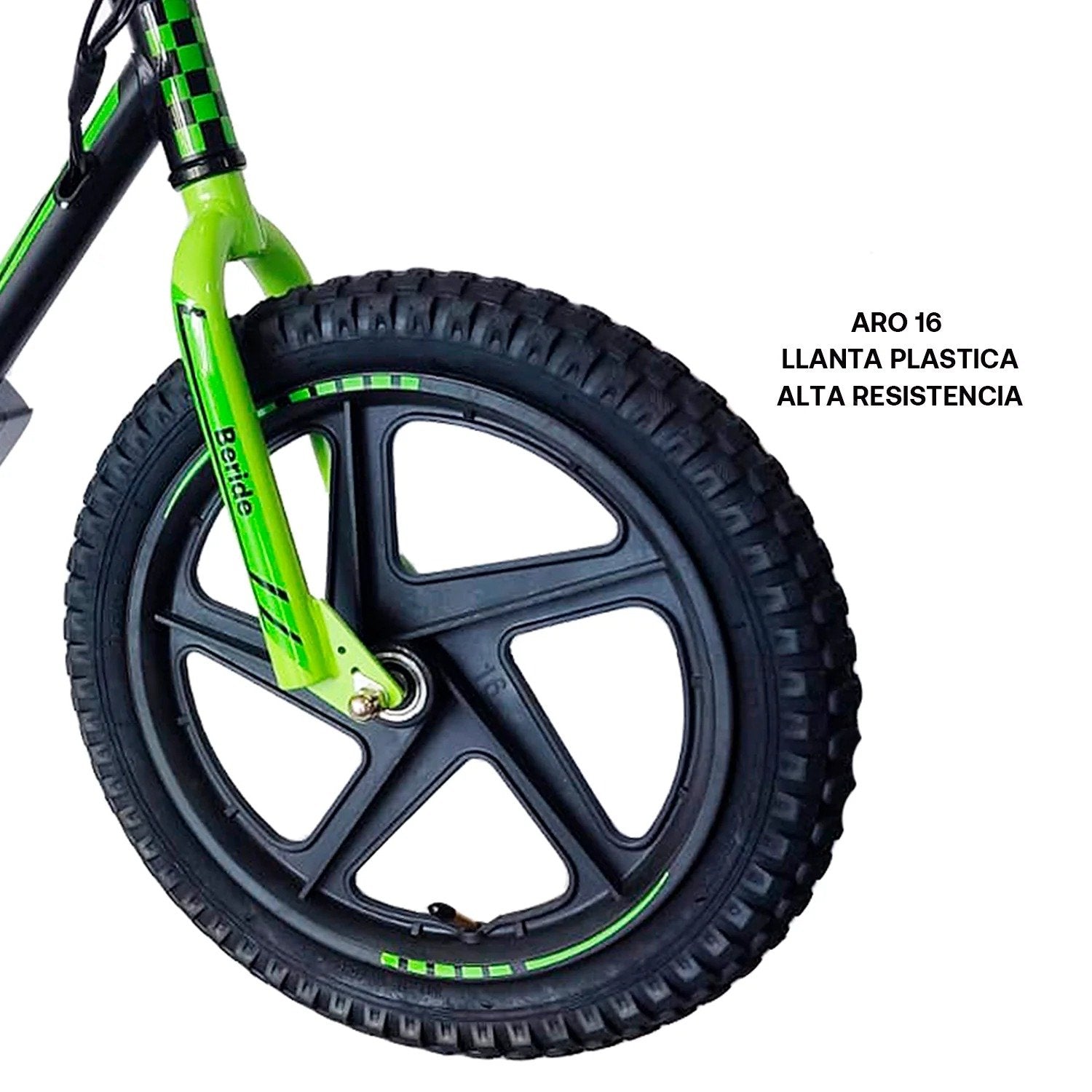 Bicicleta Eléctrica Beride Aro 16 Verde