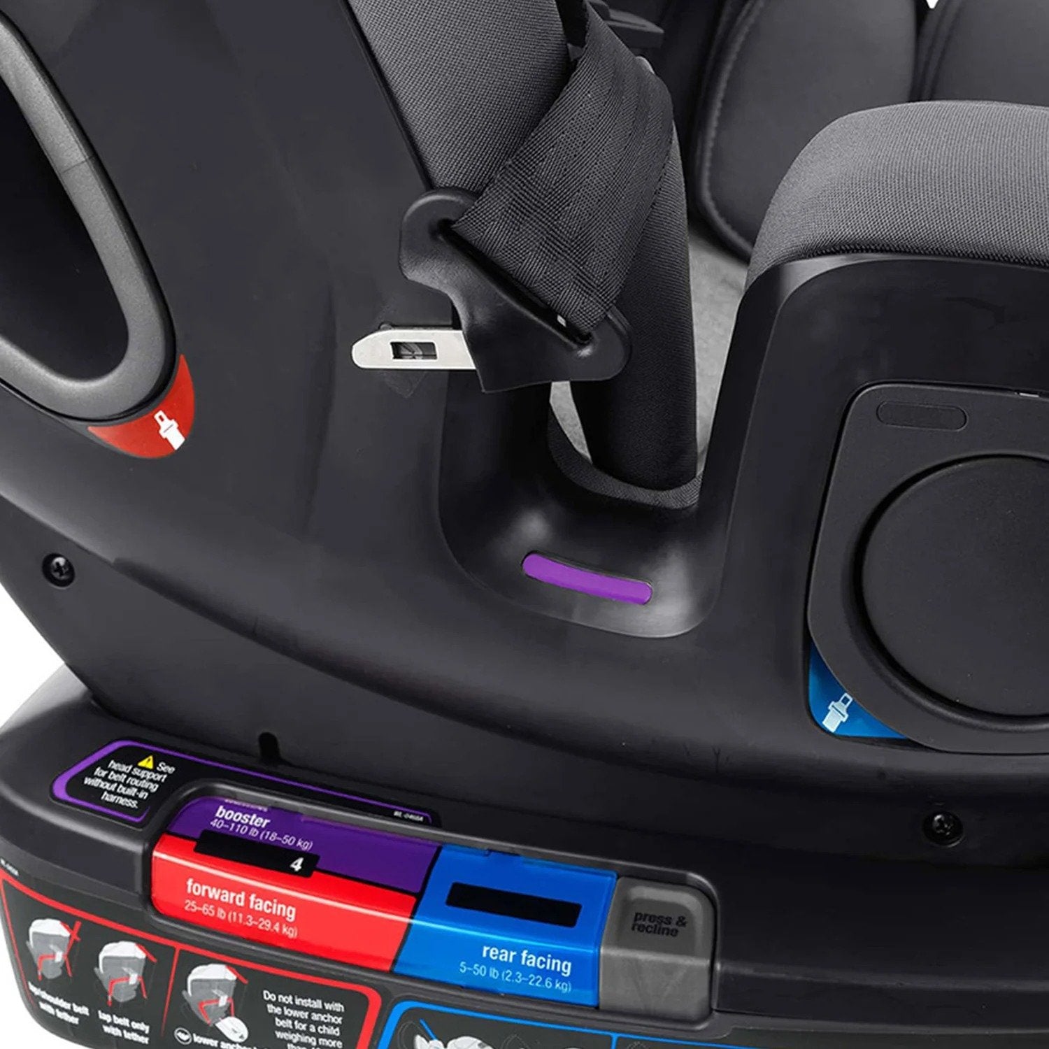 Silla De Auto Convertible Exec Caviar