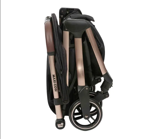 Coche Travel System Eva Essentian Black Champagne