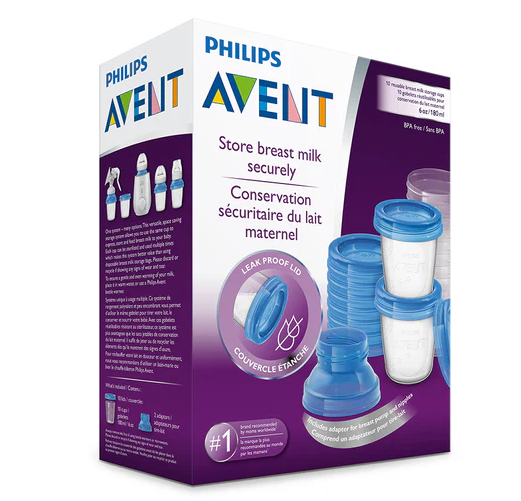 Set de Almacenamiento de leche materna