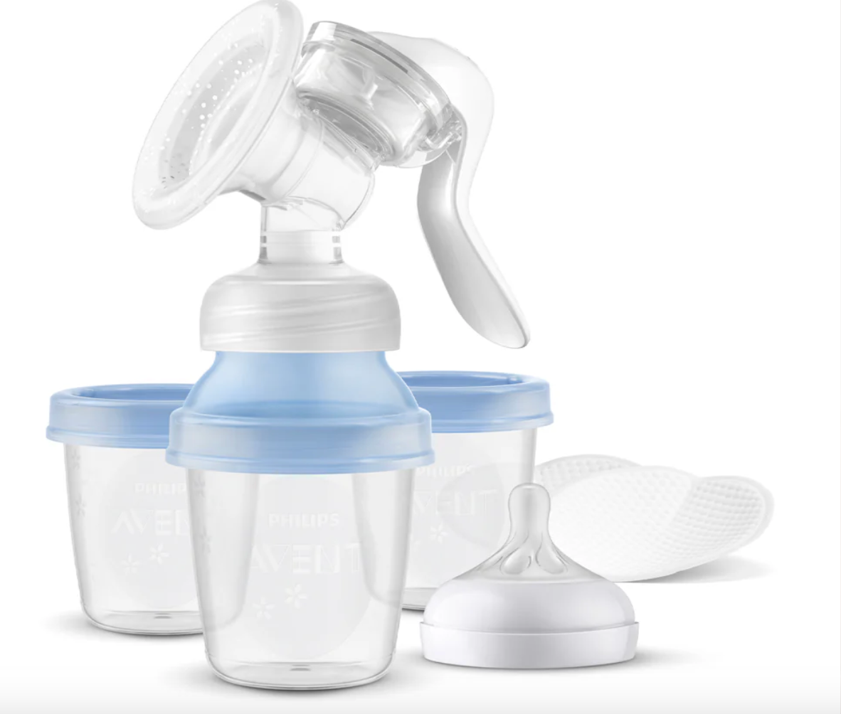 Extractor de leche manual