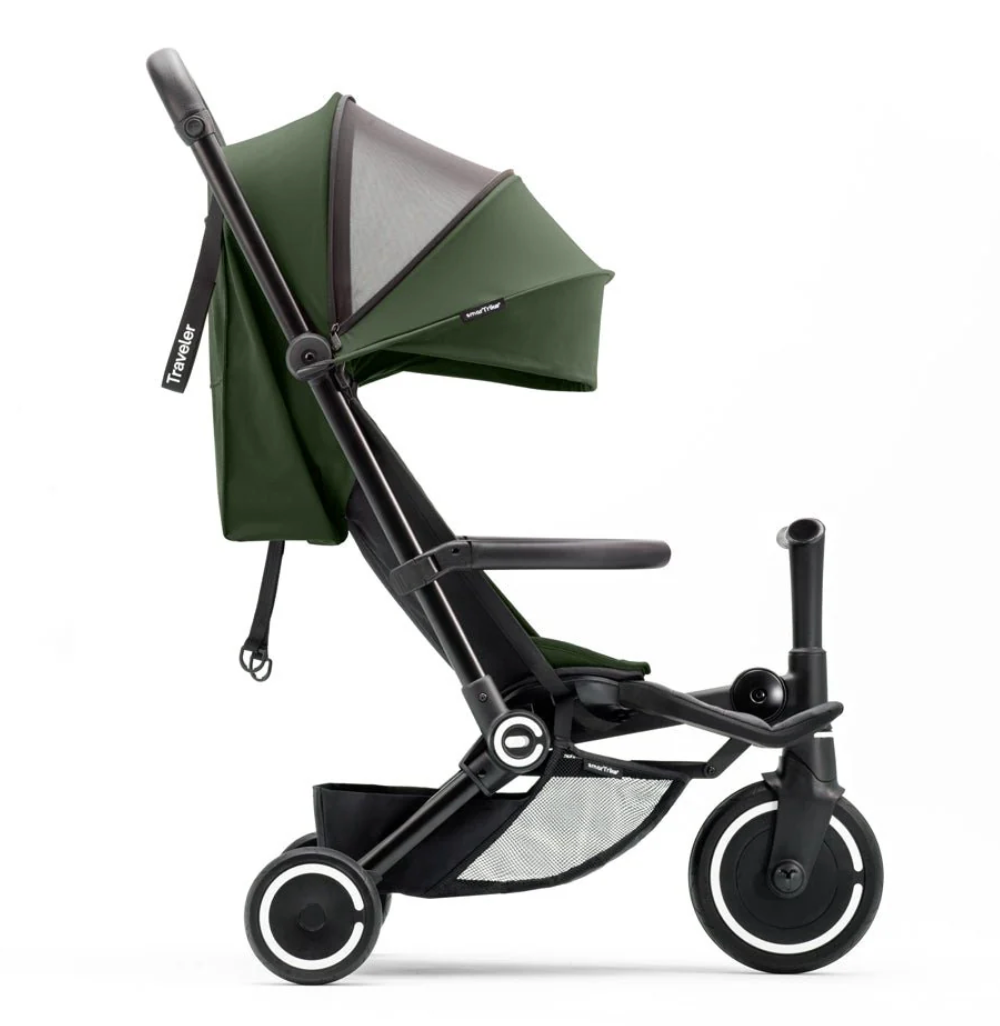 Coche Triciclo Traveler - Forest Green
