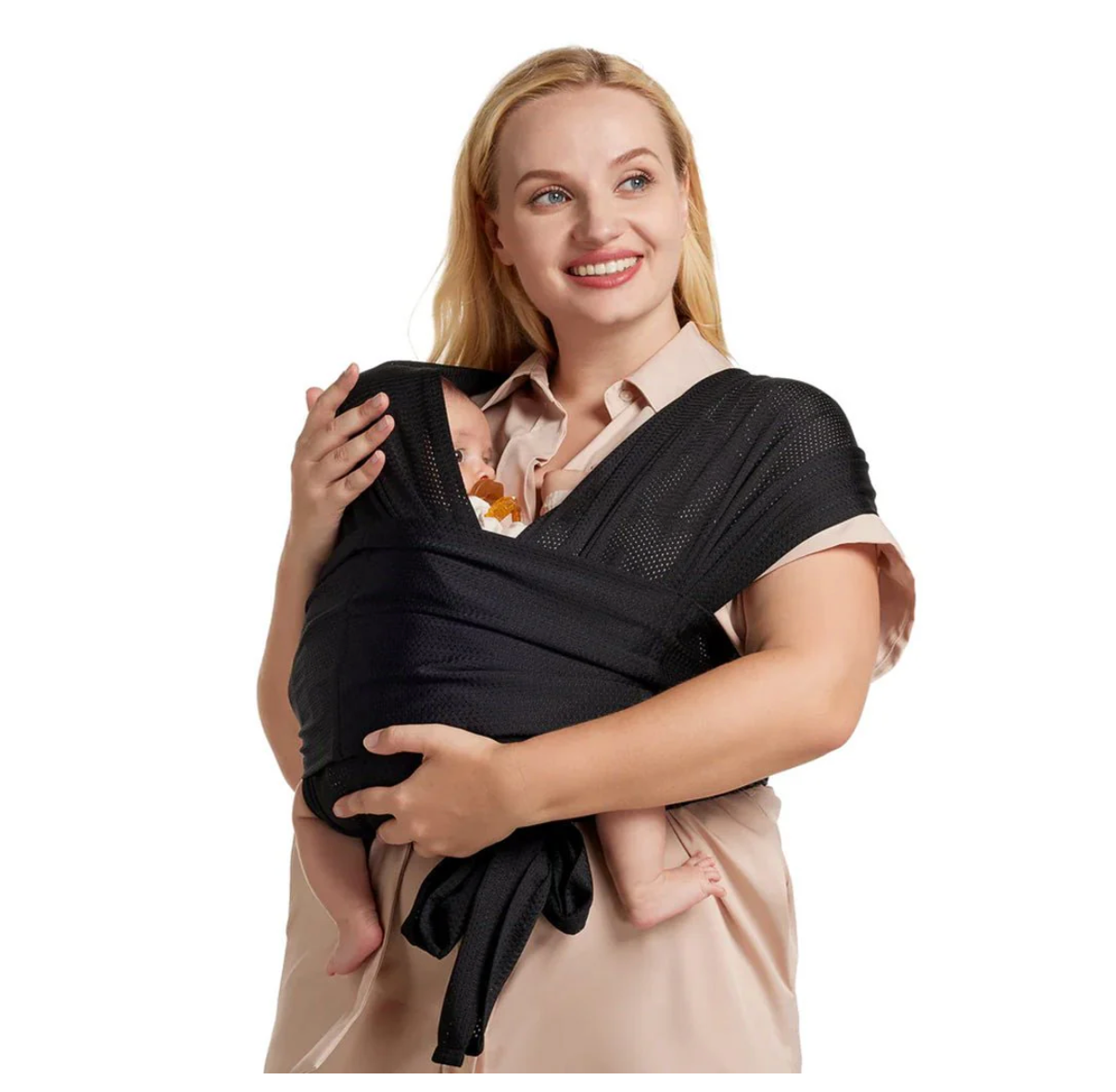 Portabebe Fular Malla Black