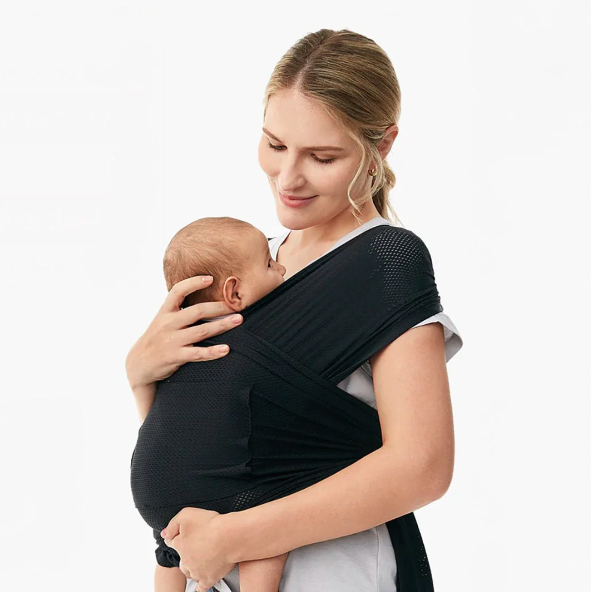 Portabebe Fular Malla Black