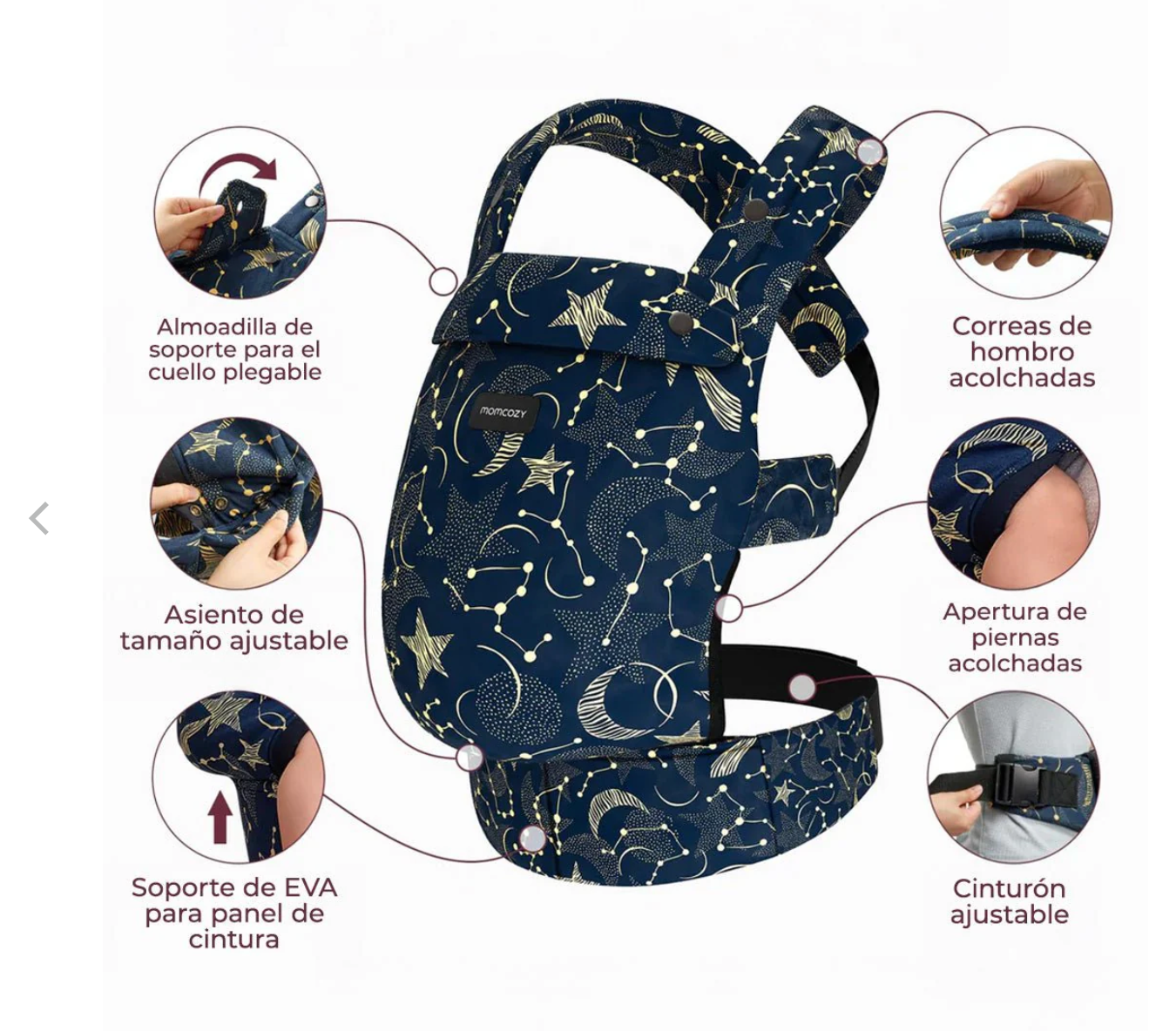 Portabebé 3 en 1  Starry Night