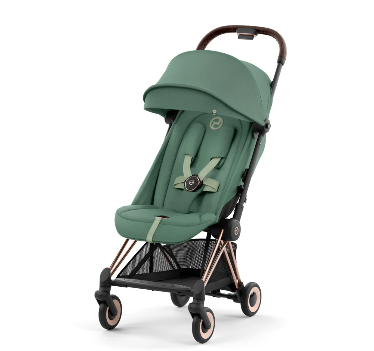 Coche Coya Rosegold / Leaf Green
