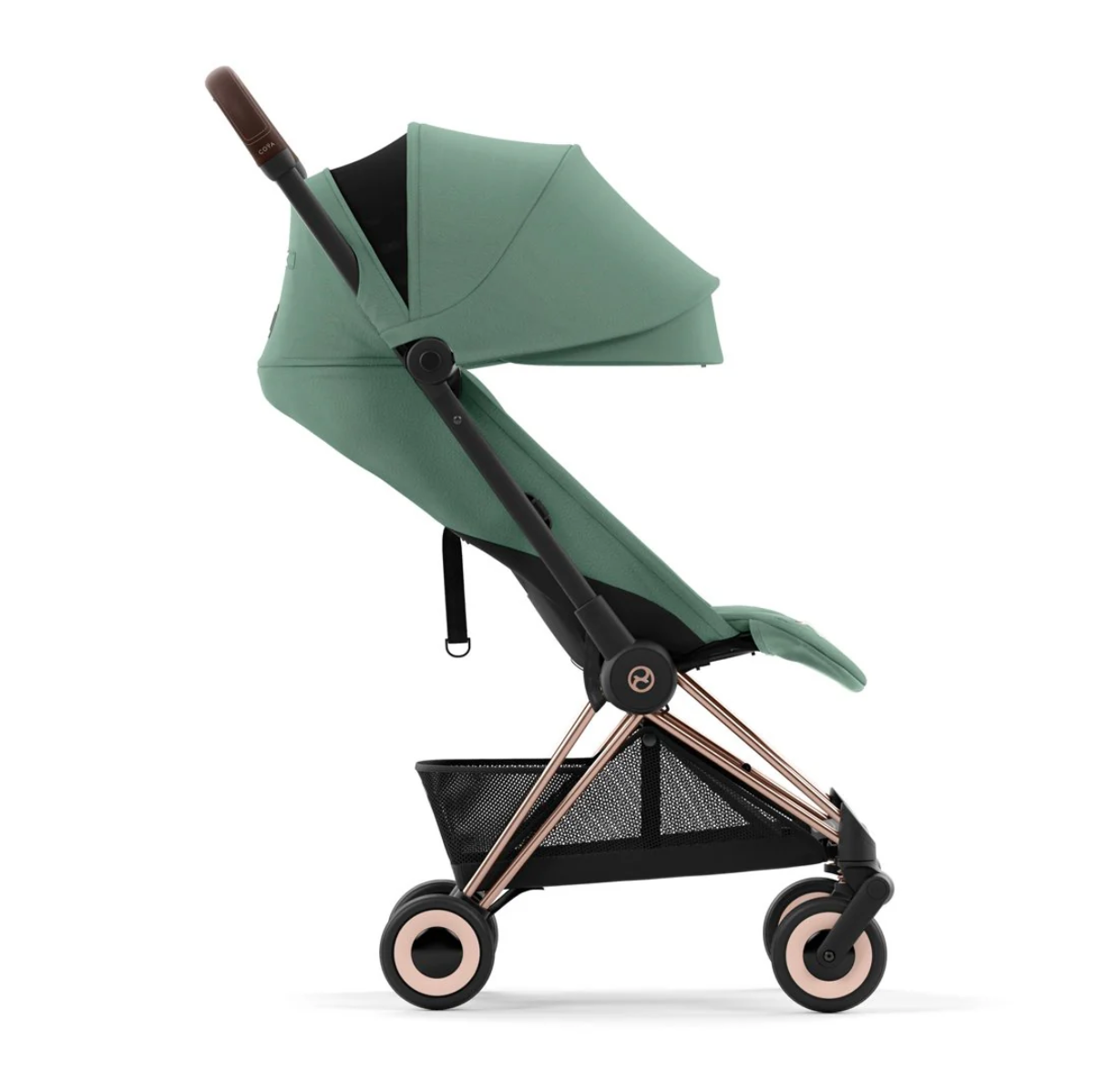Coche Coya Rosegold / Leaf Green