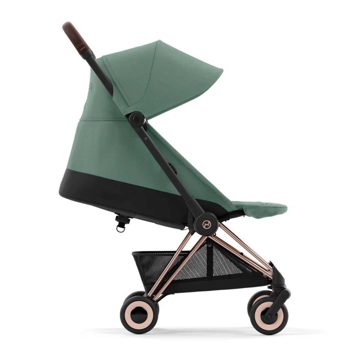 Coche Coya Rosegold / Leaf Green