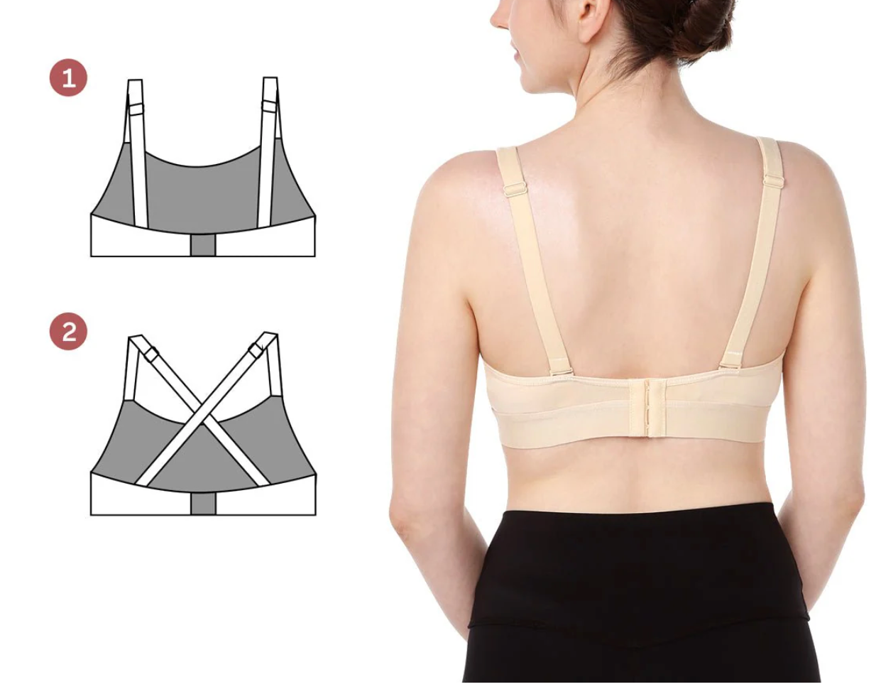 Sujetador básico para extracción de leche YN08 Beige T/M