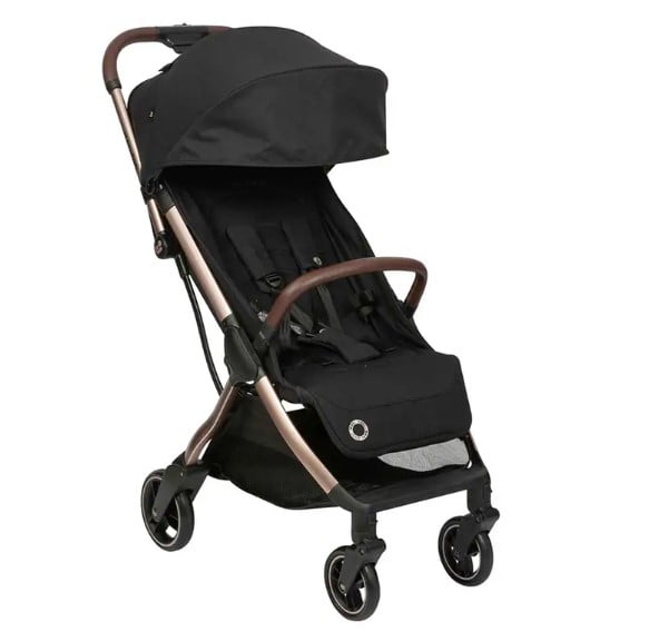 Coche Travel System Eva Essentian Black Champagne