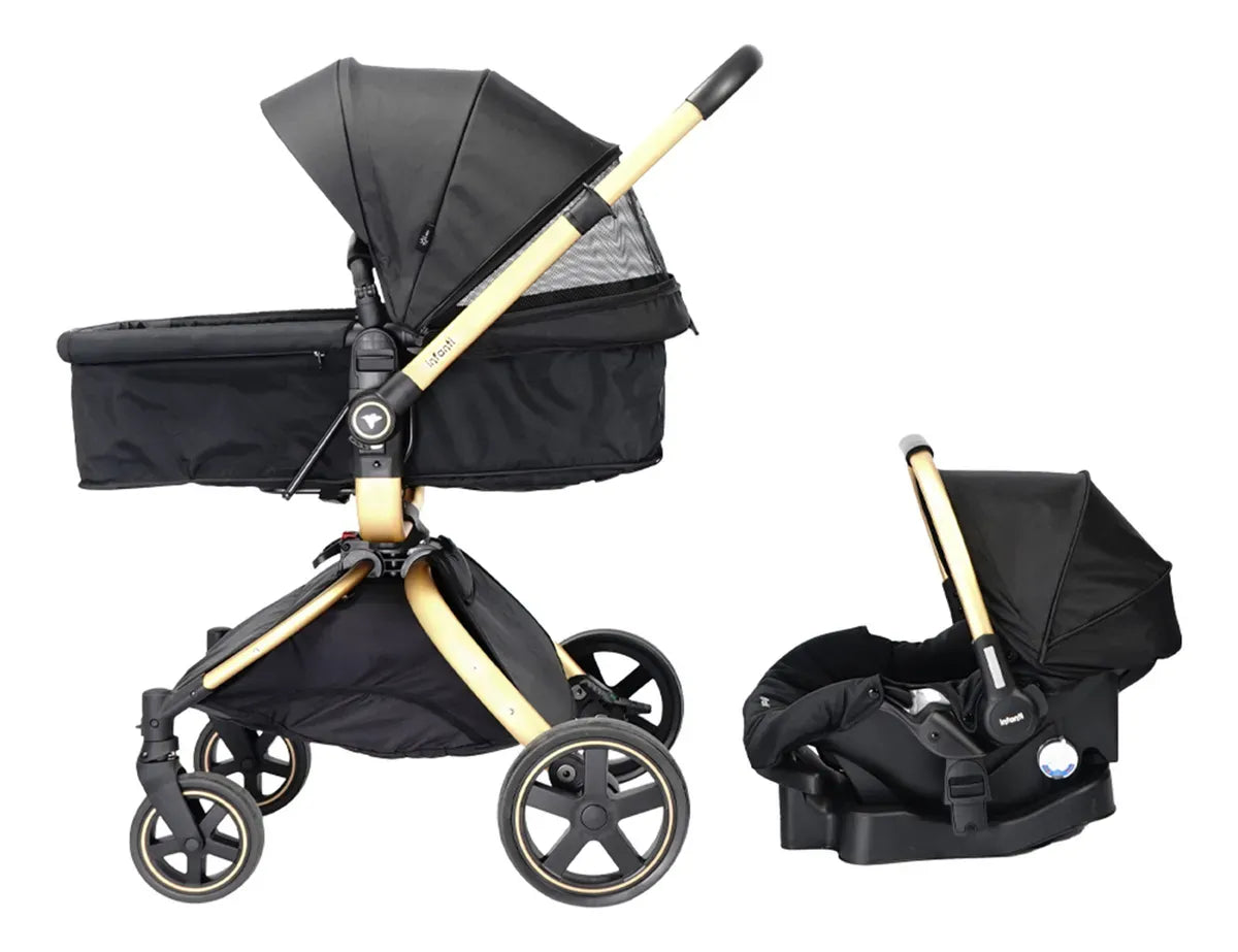 Coche Travel System Epic 360° 2g F80 Black