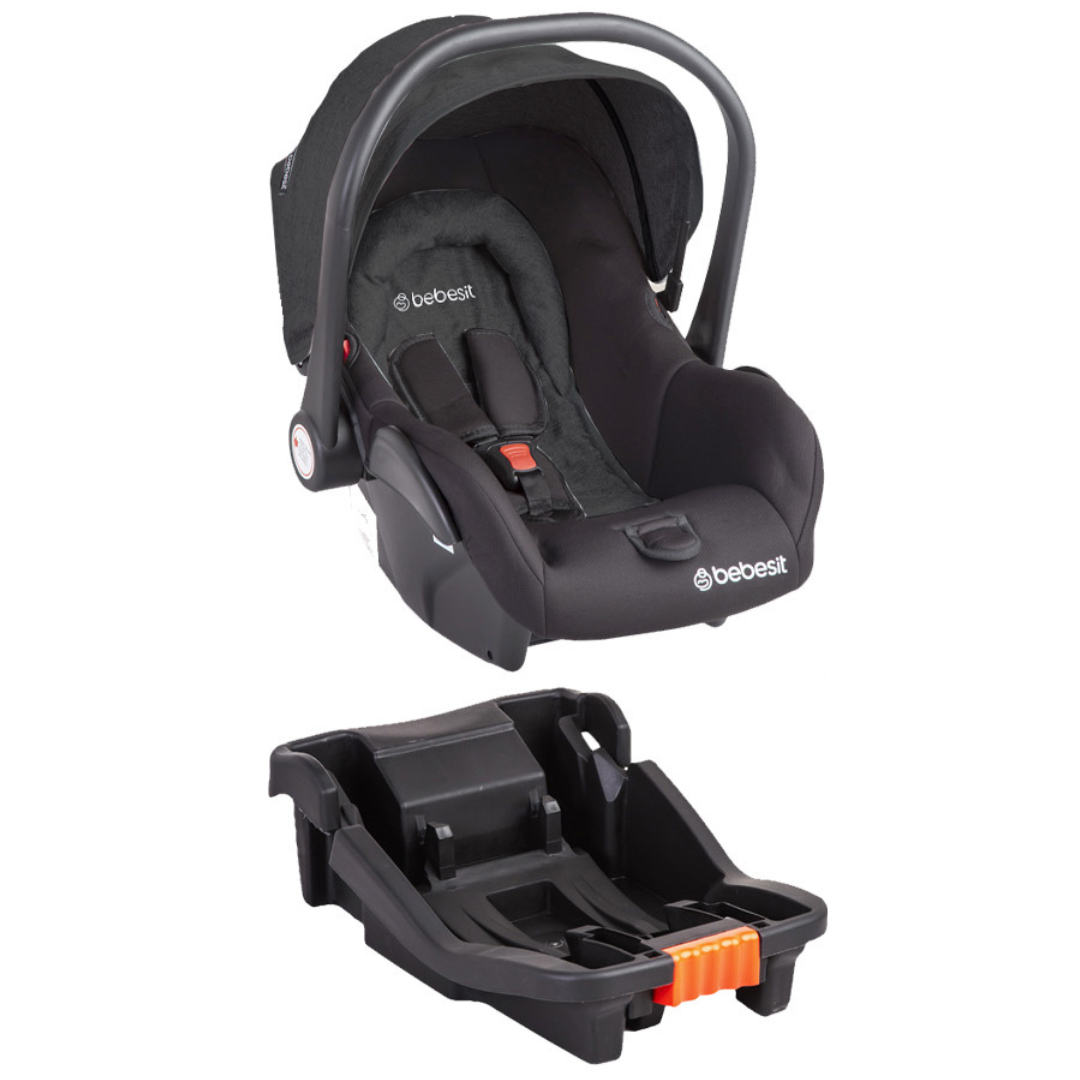 Coche Travel System Taurus Negro