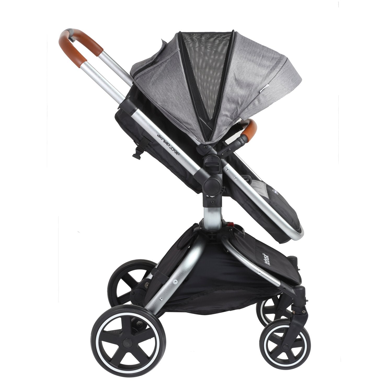Coche Travel System Deluxe 360° Sx Gris
