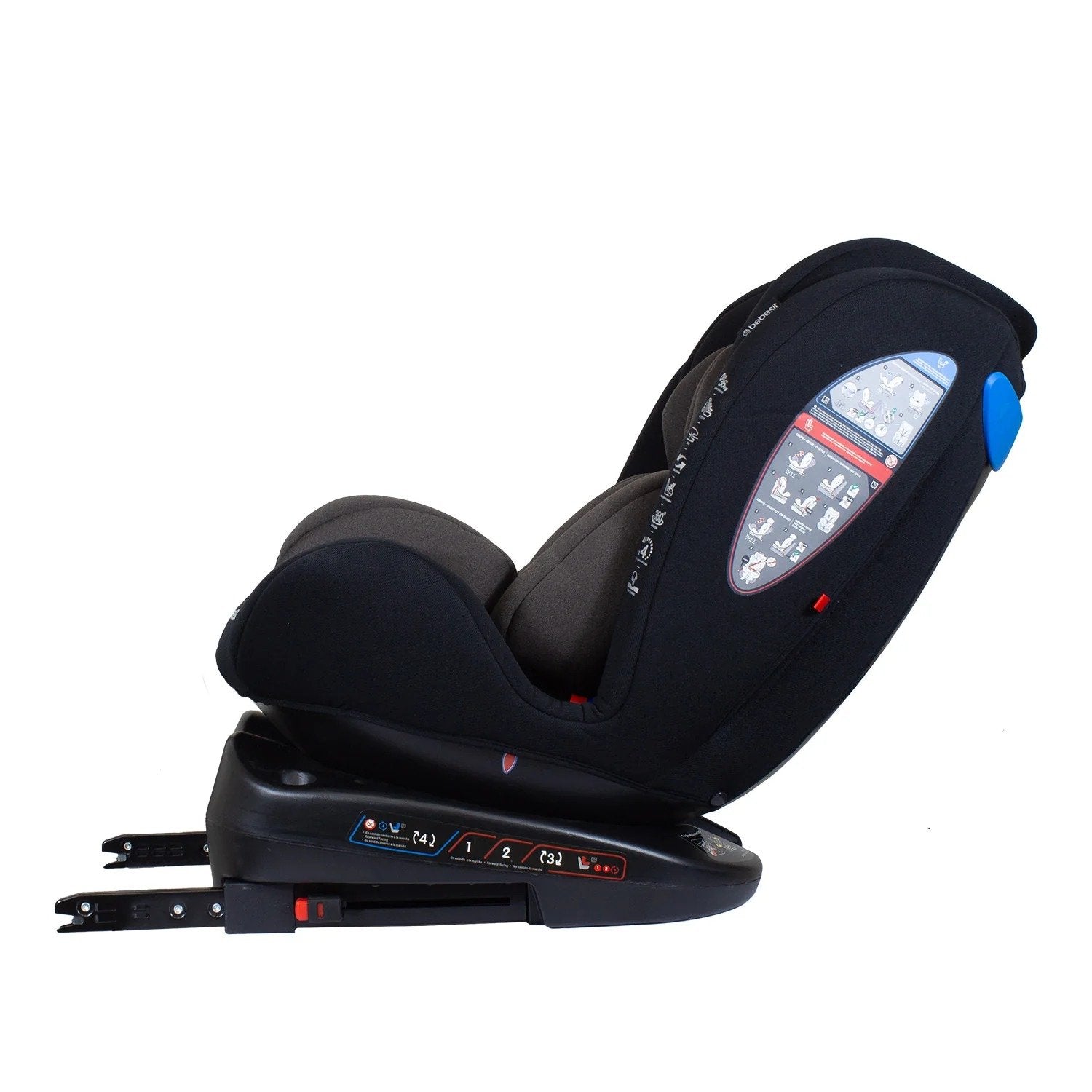 Silla De Auto Convertible Onefix Dark Brown