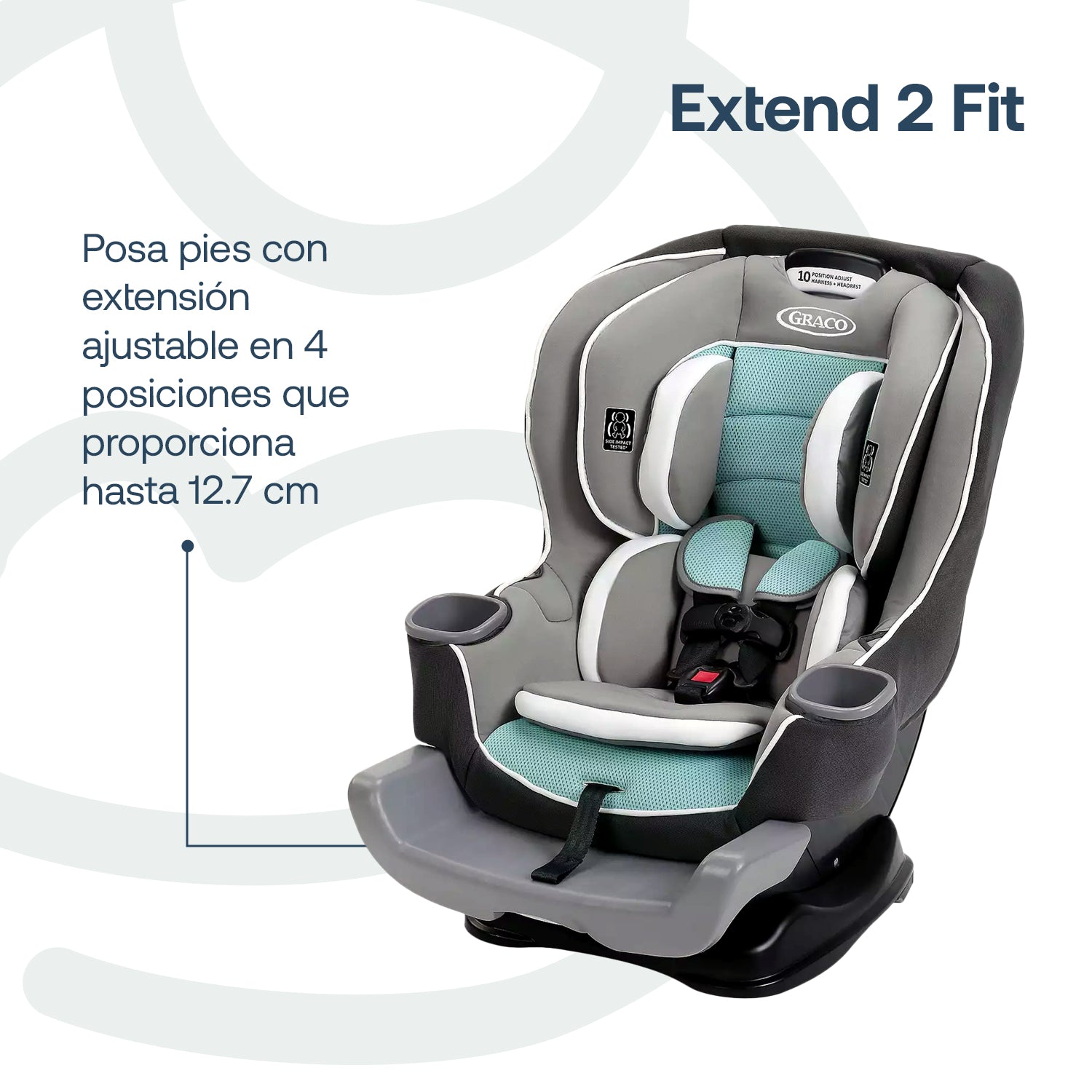 Silla De Auto Convertible Extend2fit Spire