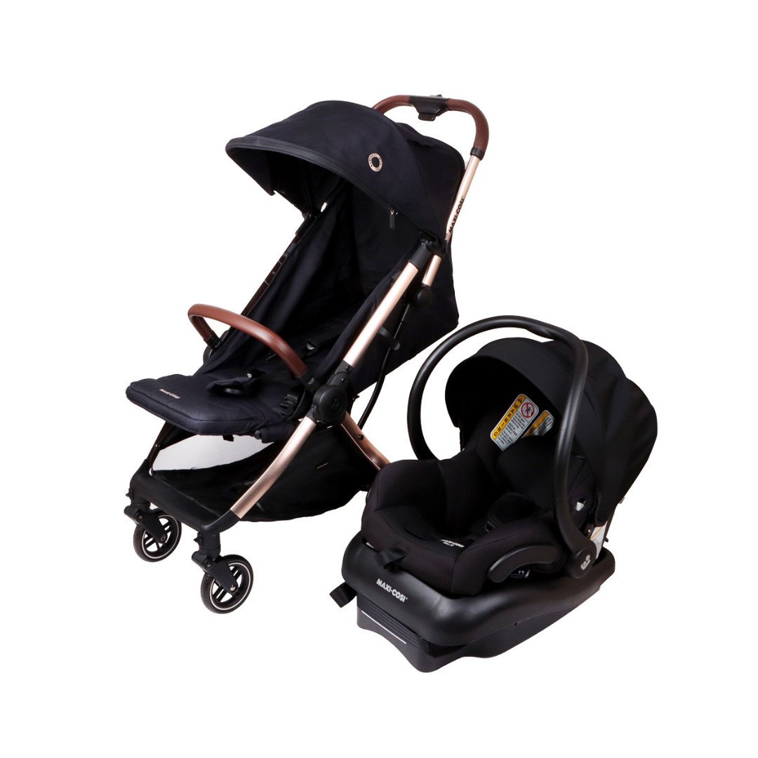 Coche Travel System Eva3 Essentian Black