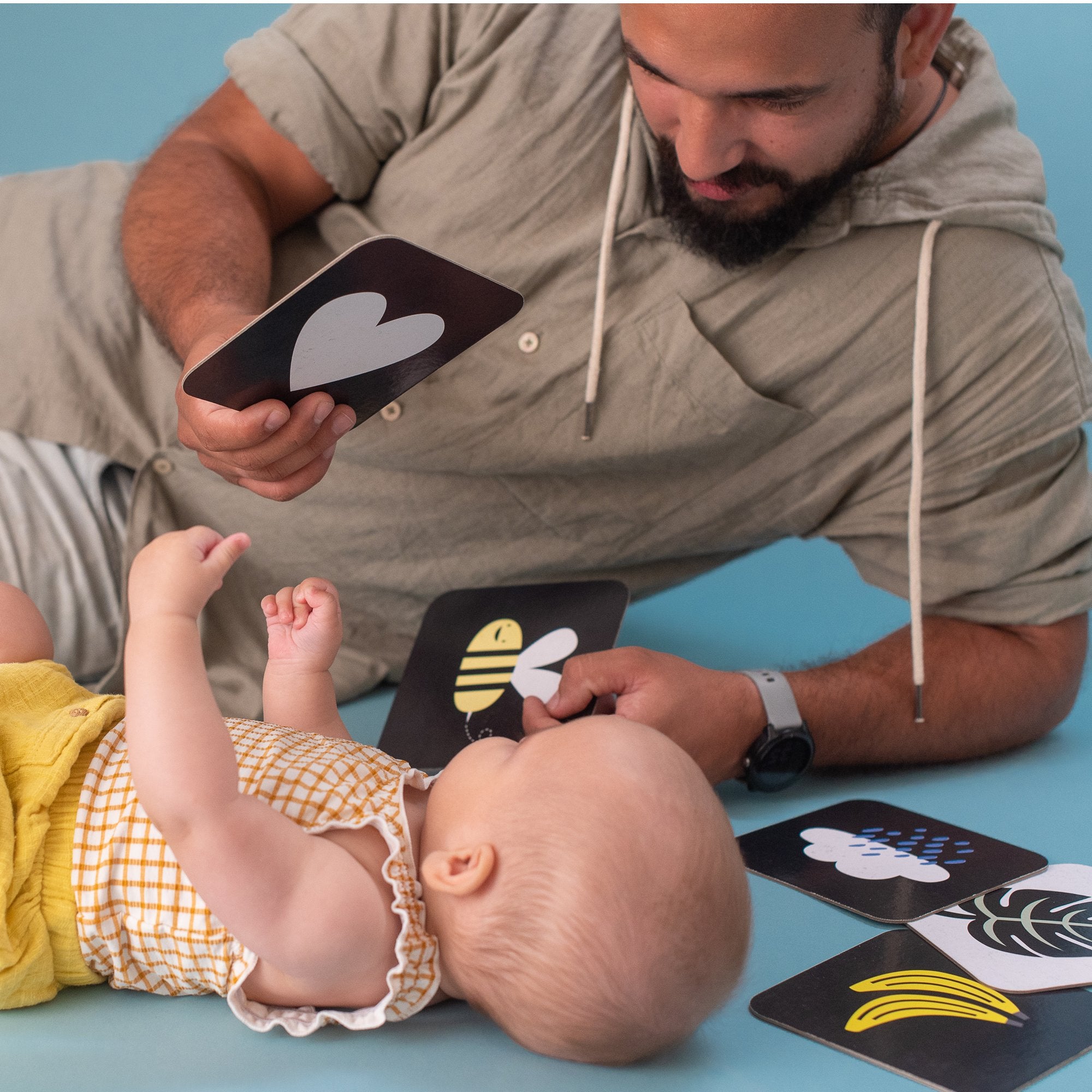 Mis Primeras Cartas Tummy Time Taftoys