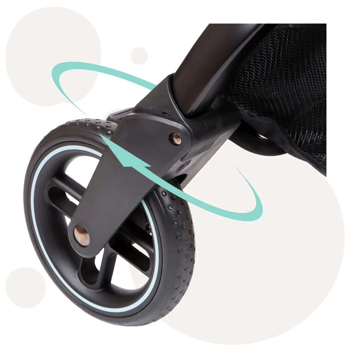 Coche Travel System Eva 3 + Cabriofix I-size Negro Maxi Cosi