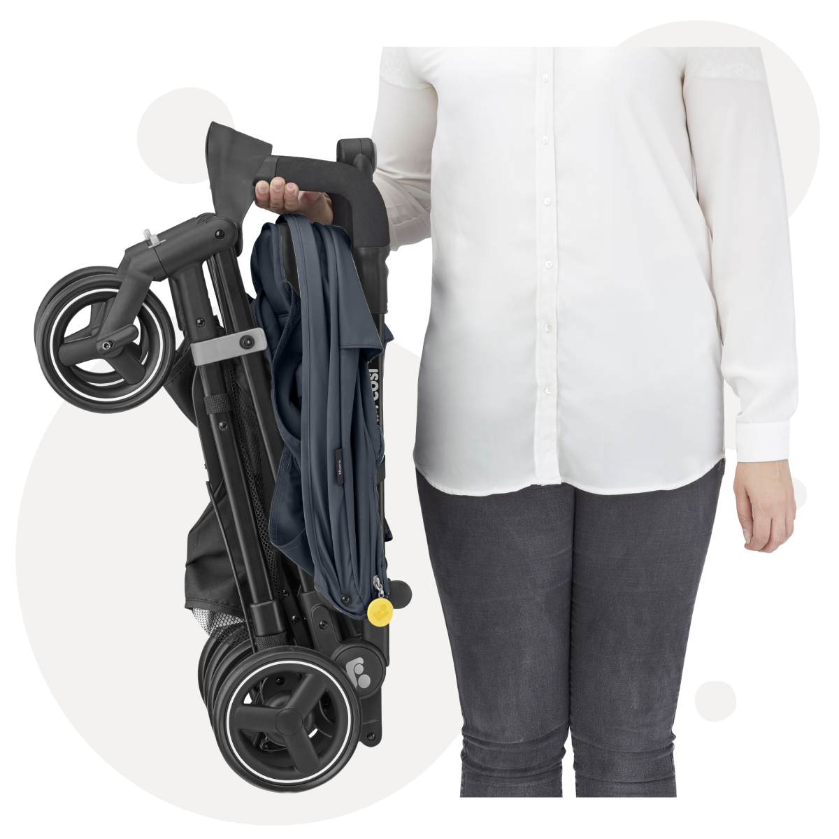 Coche Paseo Mara Brave Graphite Maxi Cosi